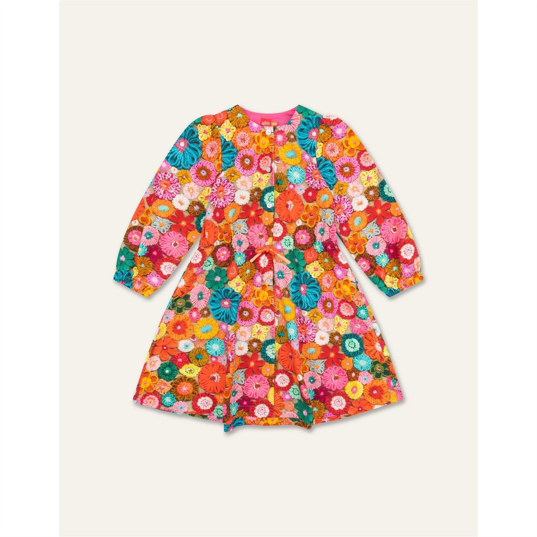 Oilily Dansje Crew Neck Jersey Dress