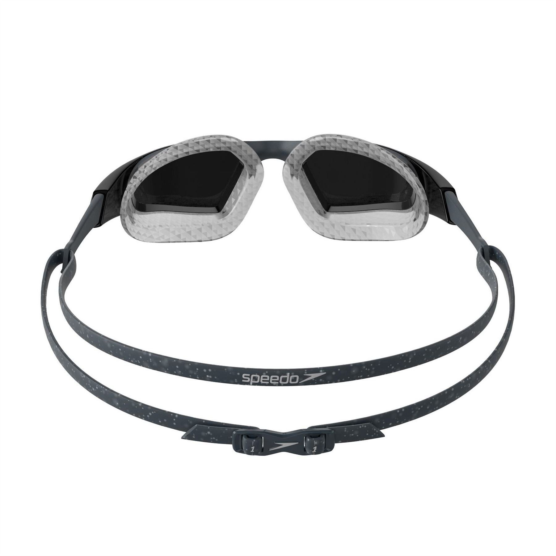 Speedo Pro Mirror Goggles Grey Silver