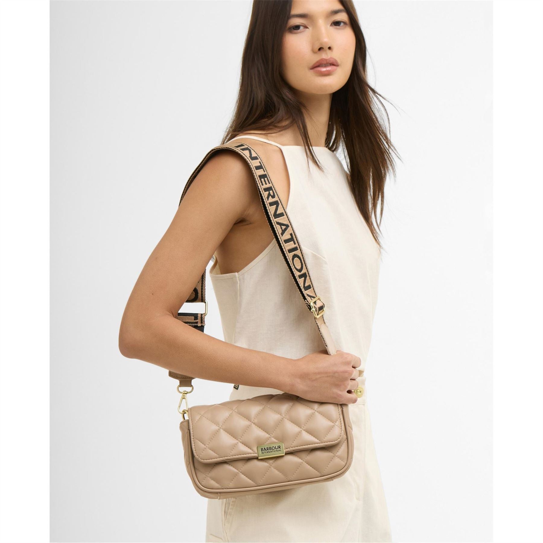 Barbour International Soft Quilt Mini Soho Crossbodyody Bag