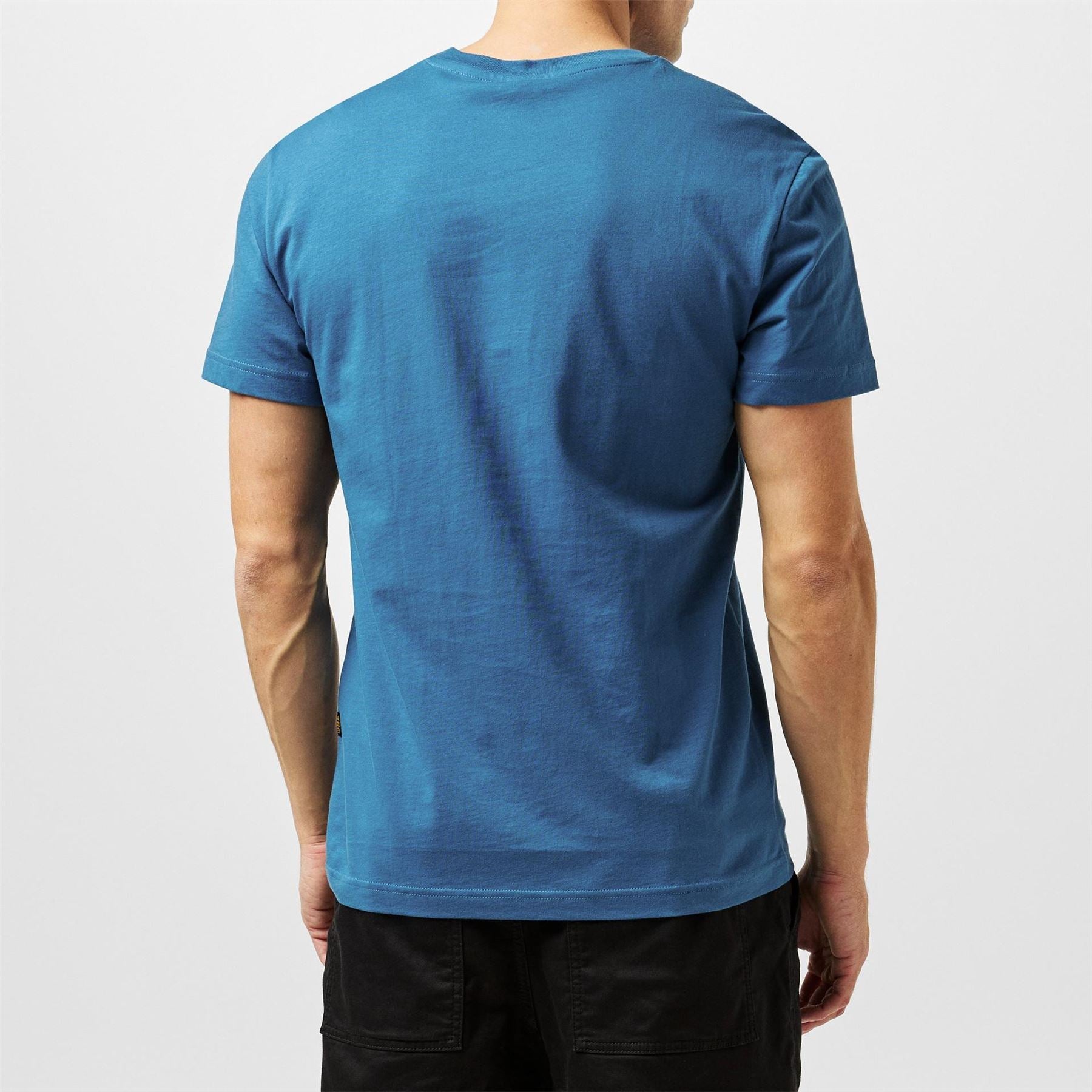 G Star Regular Fit Lettering Crew Neck T-Shirt