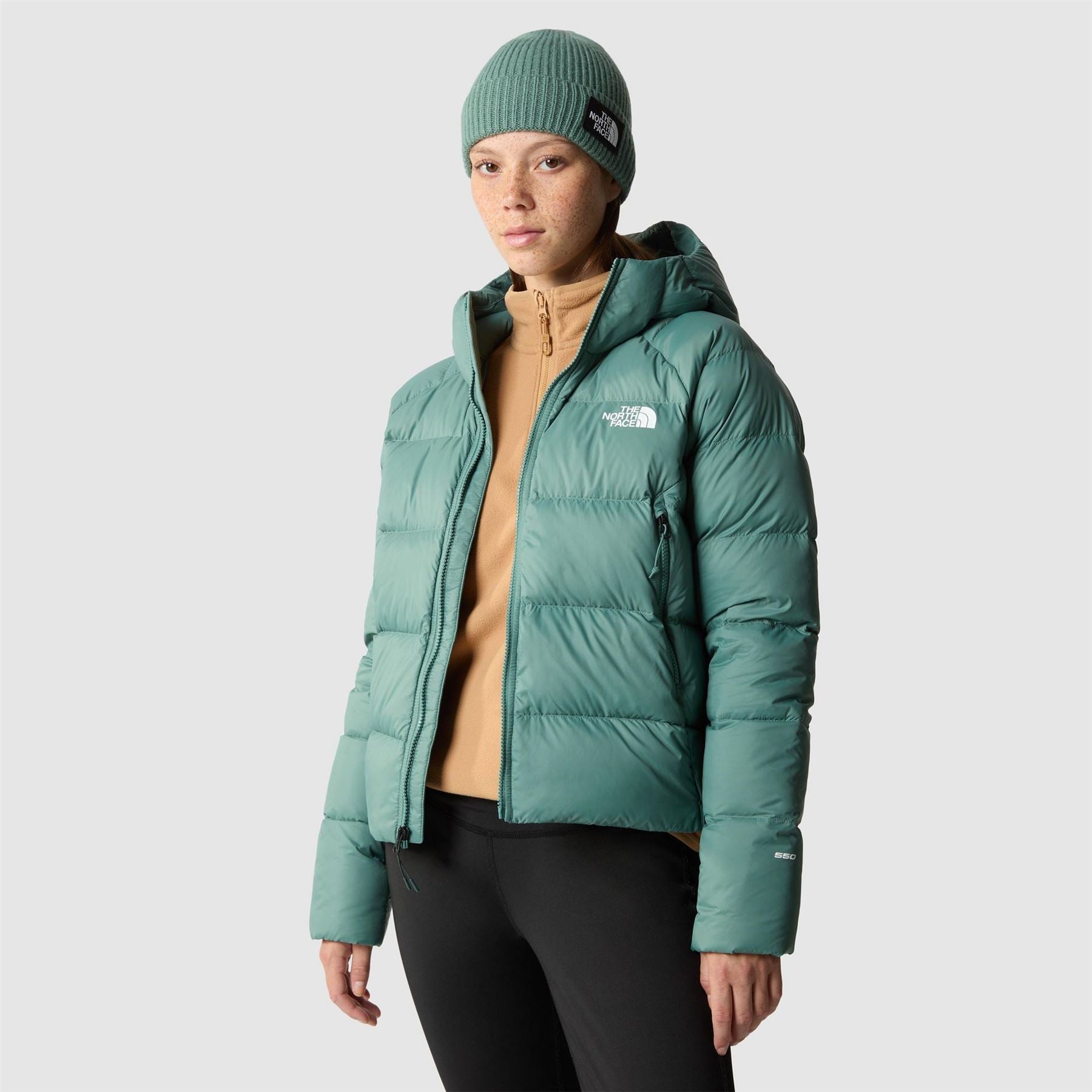 The North Face Womens Hyalite Hooded Puffer Jacket