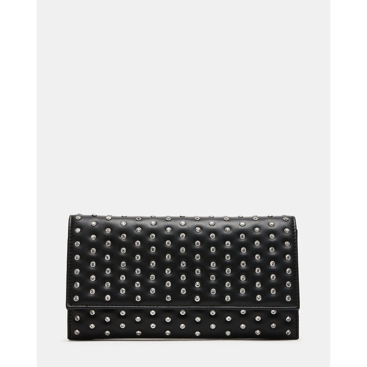 Steve Madden Novelty Patterned Rectangle Clutch with Chain