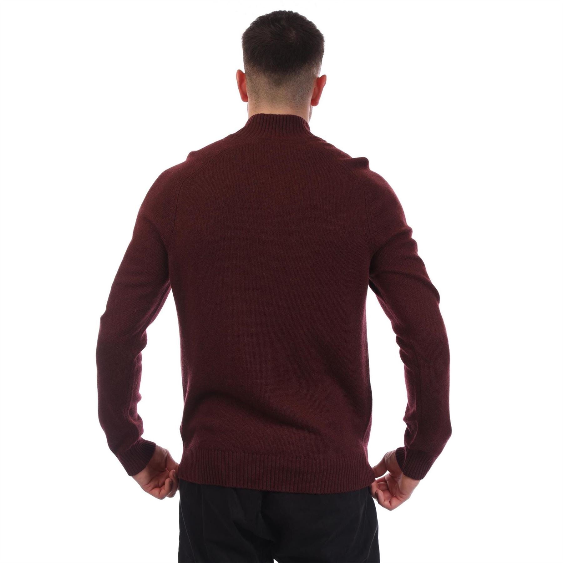 Lyle and Scott Sleeve Quarter Zip Jumper
