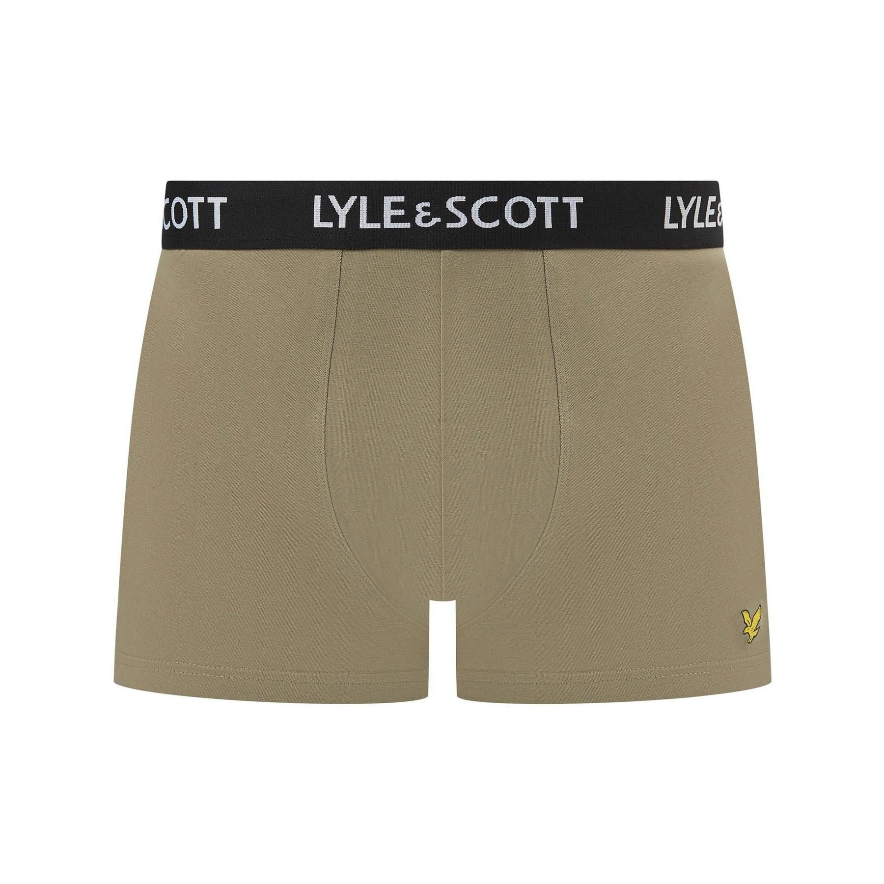 Lyle and Scott 5 Pack Plain Design Trunks