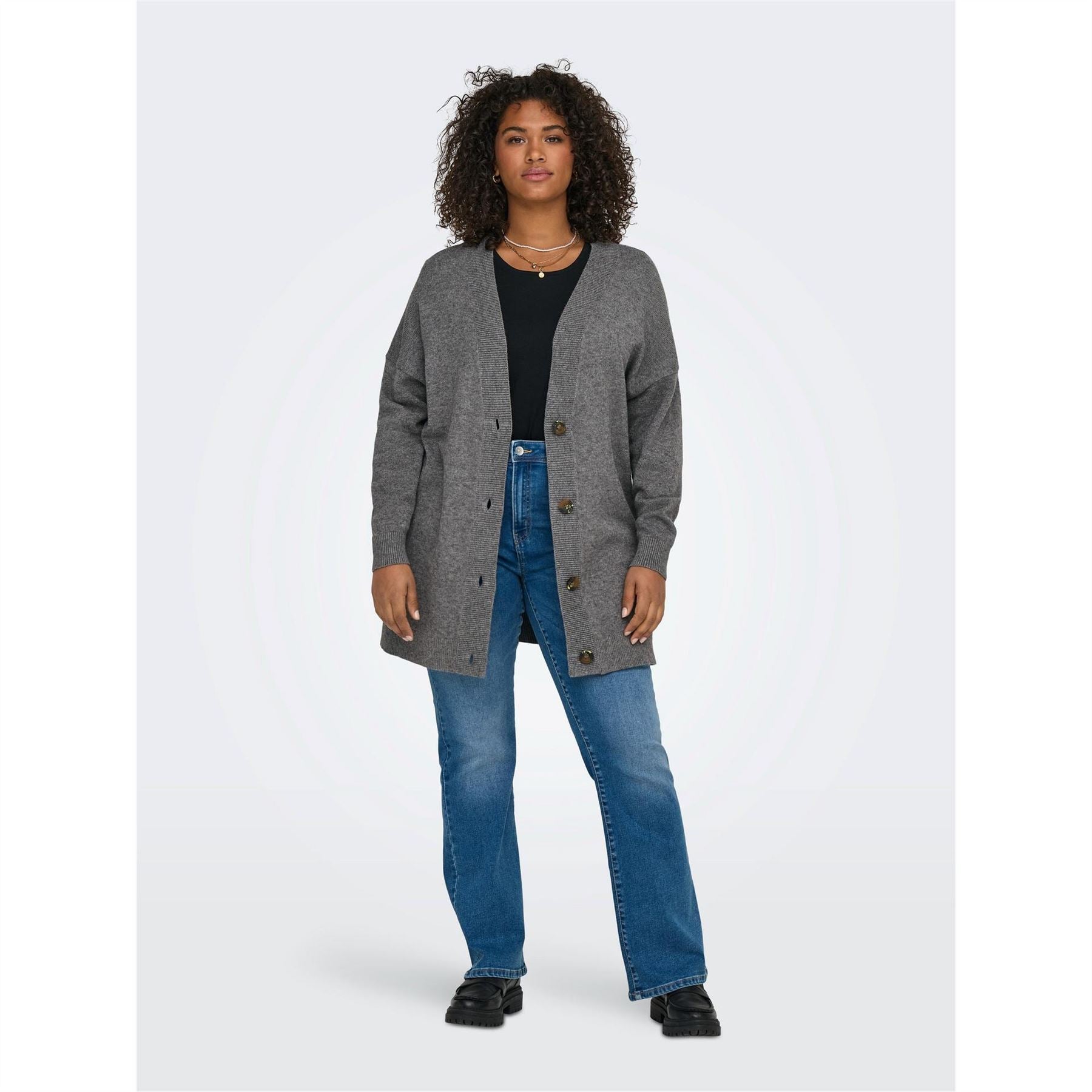 Only Relaxed Fit V-Neck Cardigan