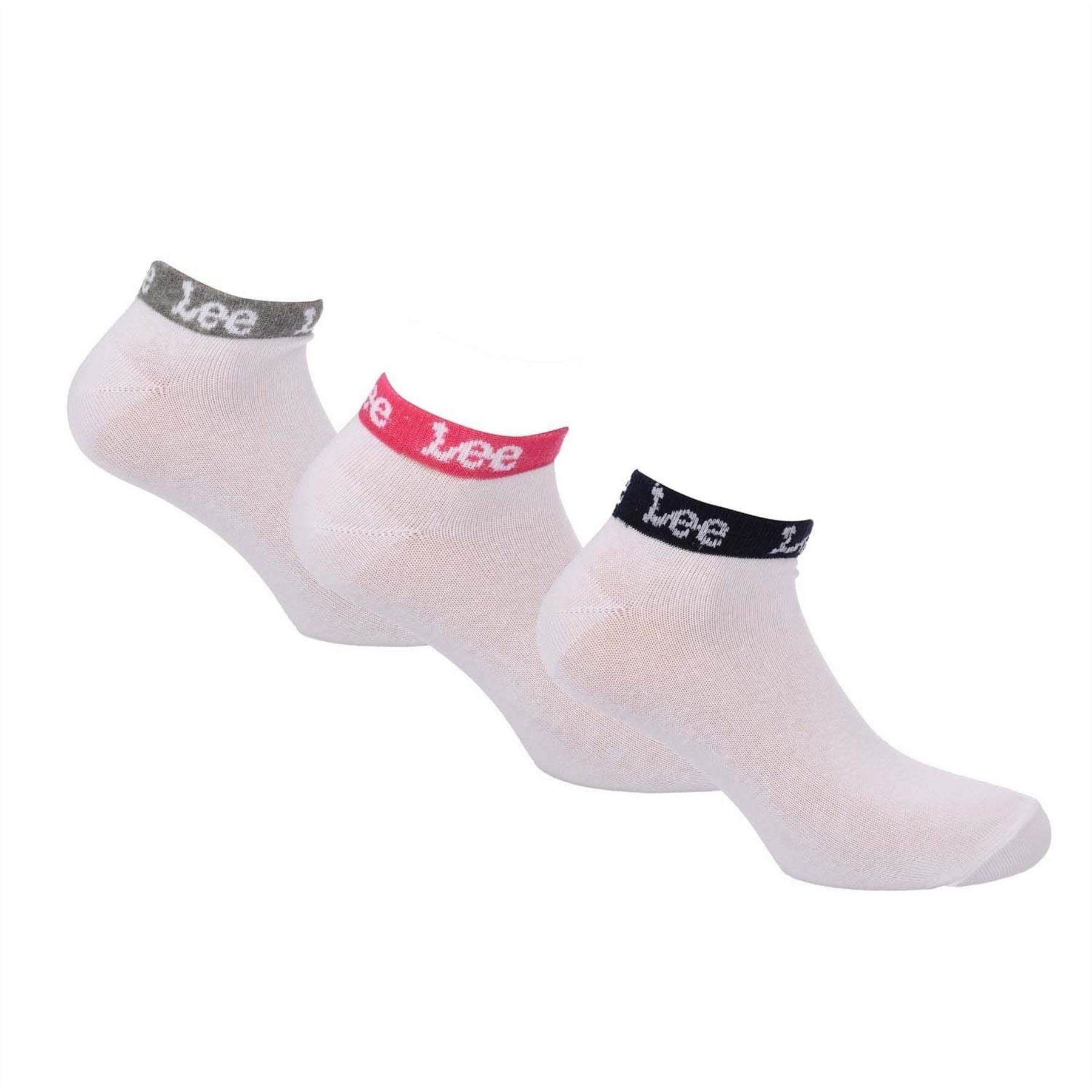 Lee Pack Of Trainer Liner Socks
