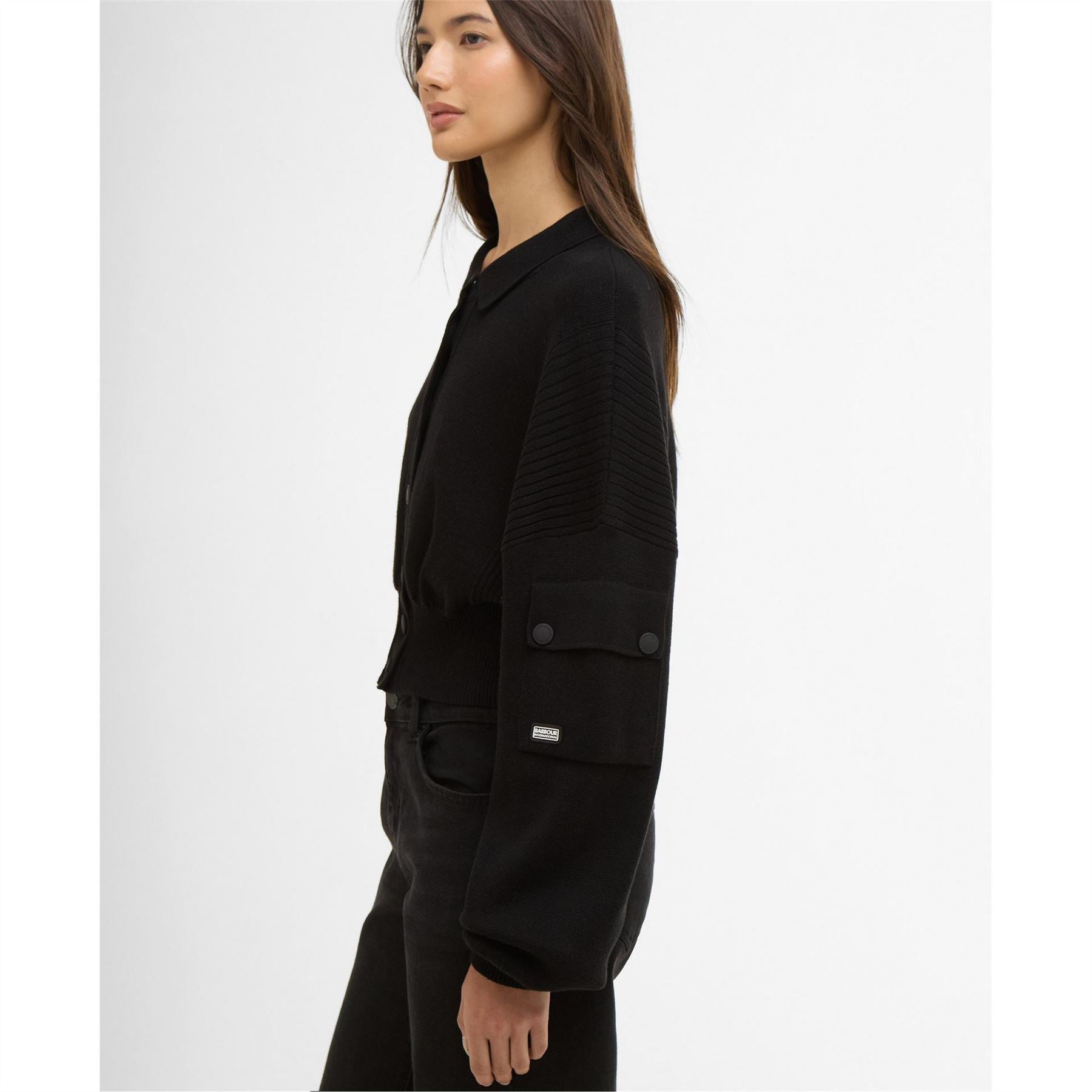 Barbour International Gigi Knitted Bomber