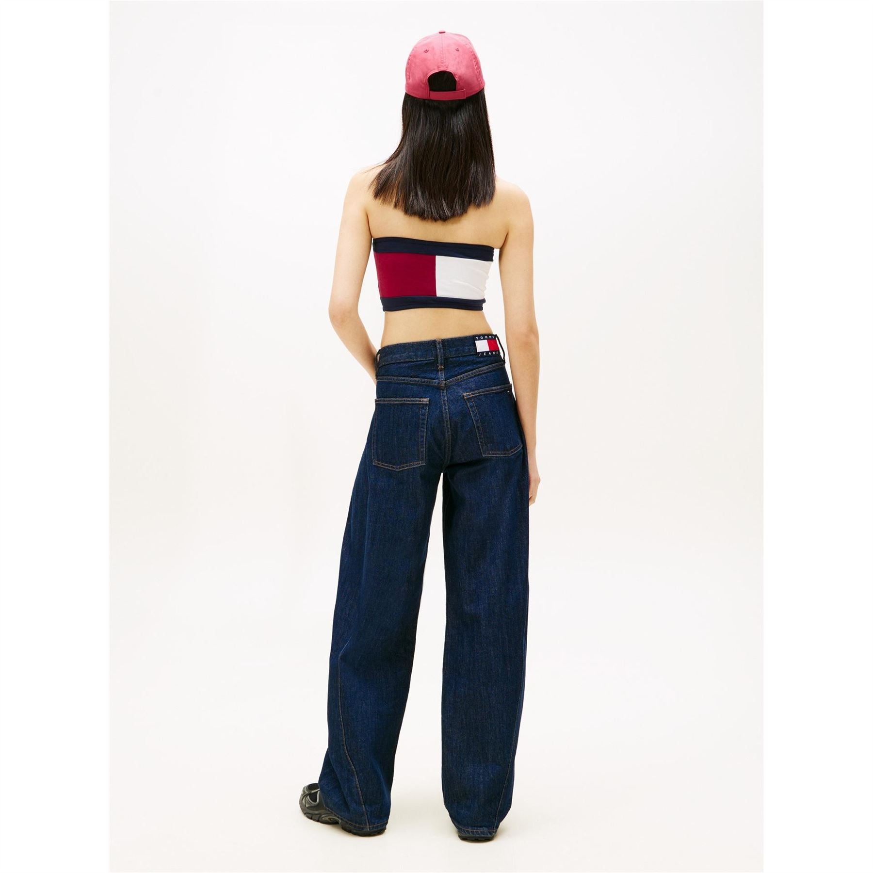 Tommy Jeans Flag Tube Bandeau Top