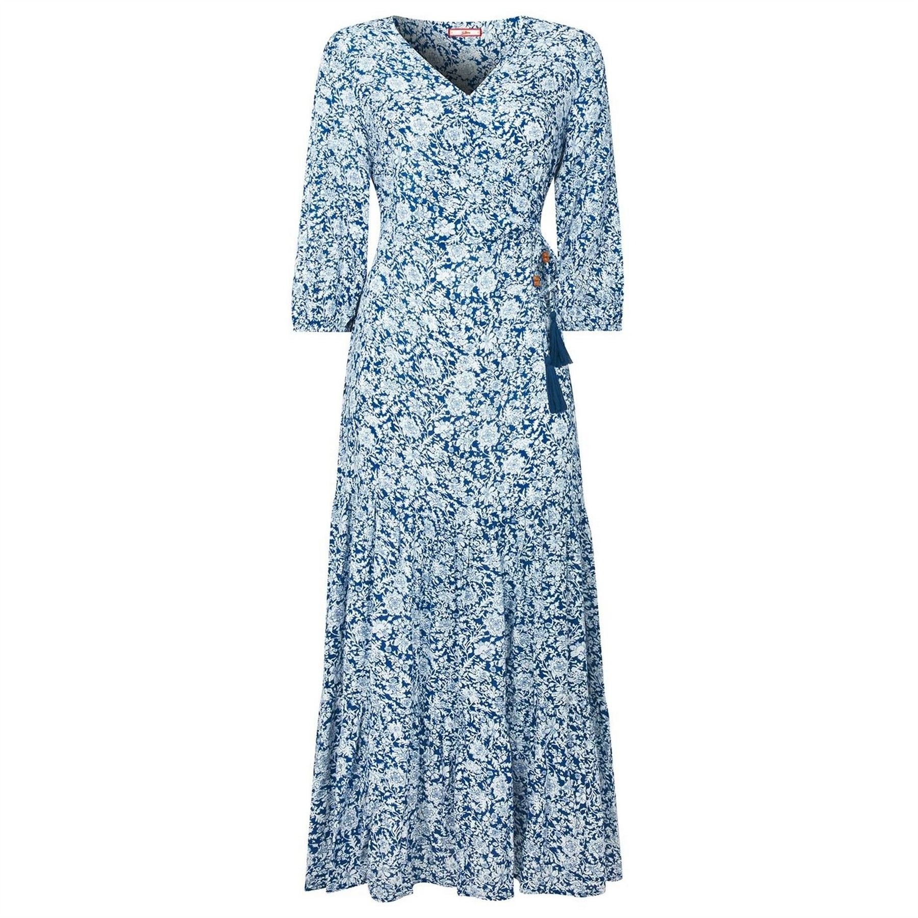 Joe Browns Joe Brown Wrap Blue Dress