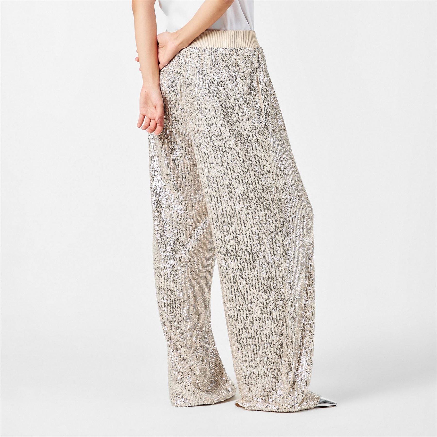 Boss Tilloi Palazzo Wide Leg Pants