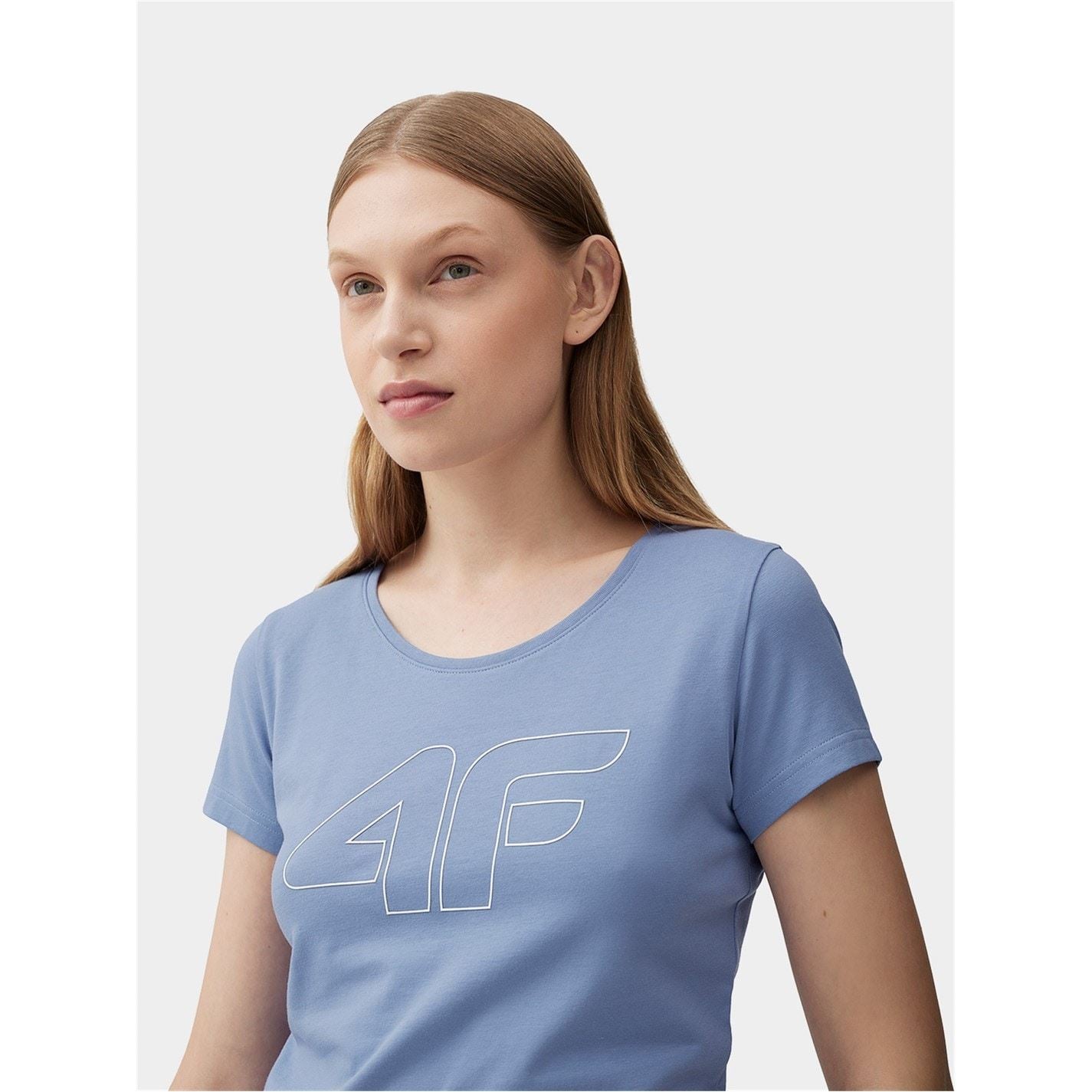 4F Womens Big Logo T-Shirt