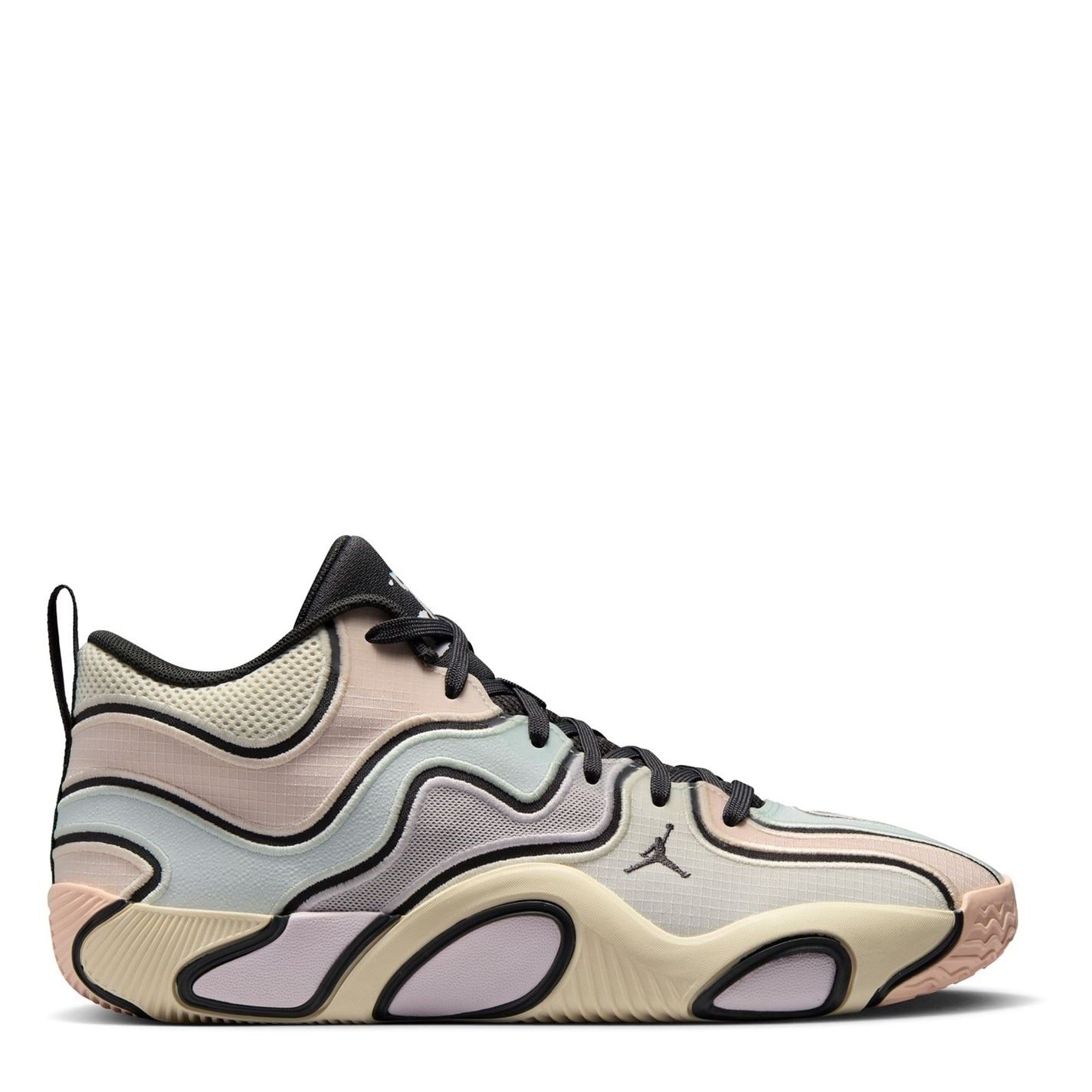 Air Jordan Tatum 3 Mid Top Graphic Print Sneakers