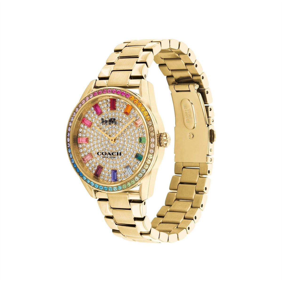 Coach Gold Plated Preston Watch
