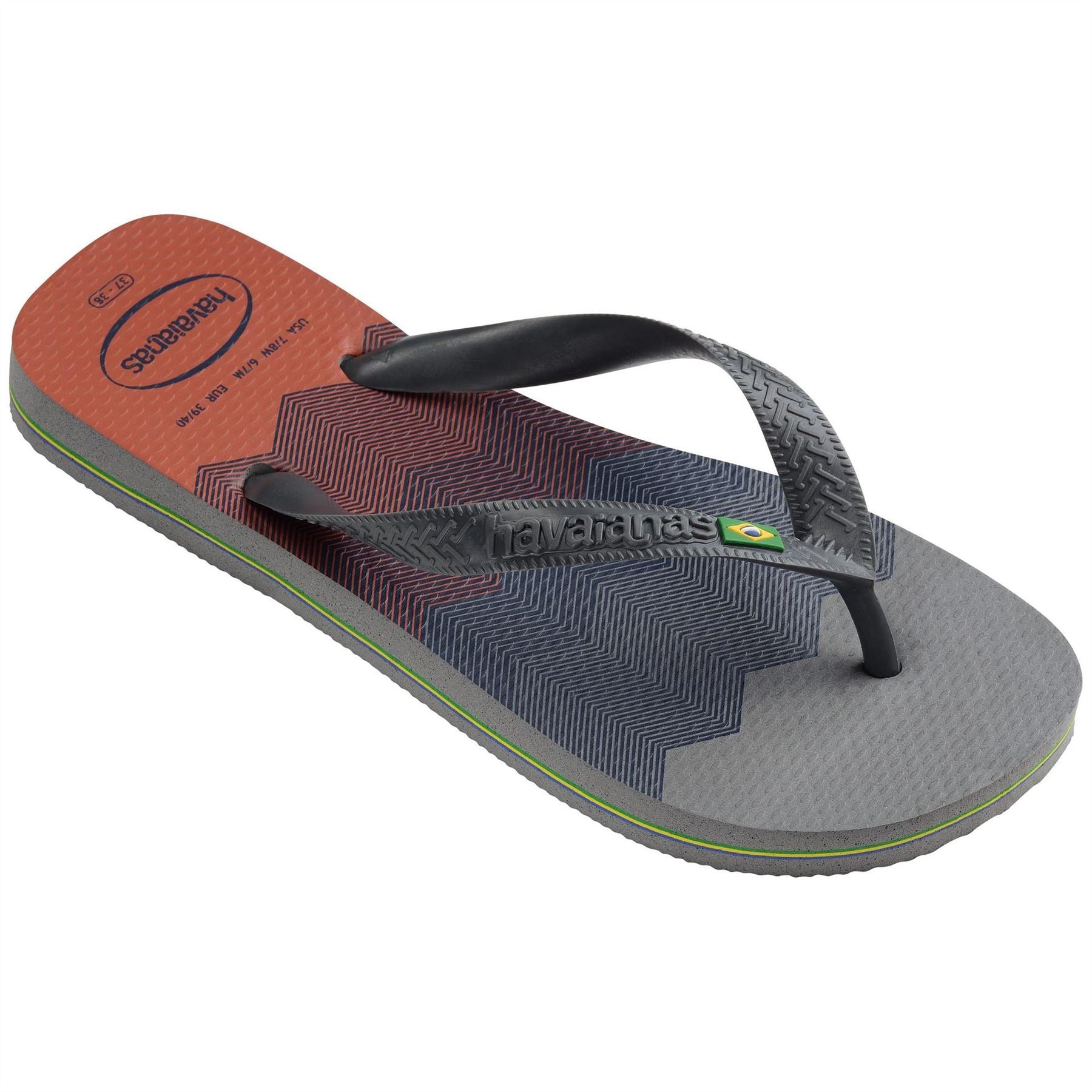 Havaianas Hav. Brasil Fresh Rose Gum 33 34 Flip Flops Womens