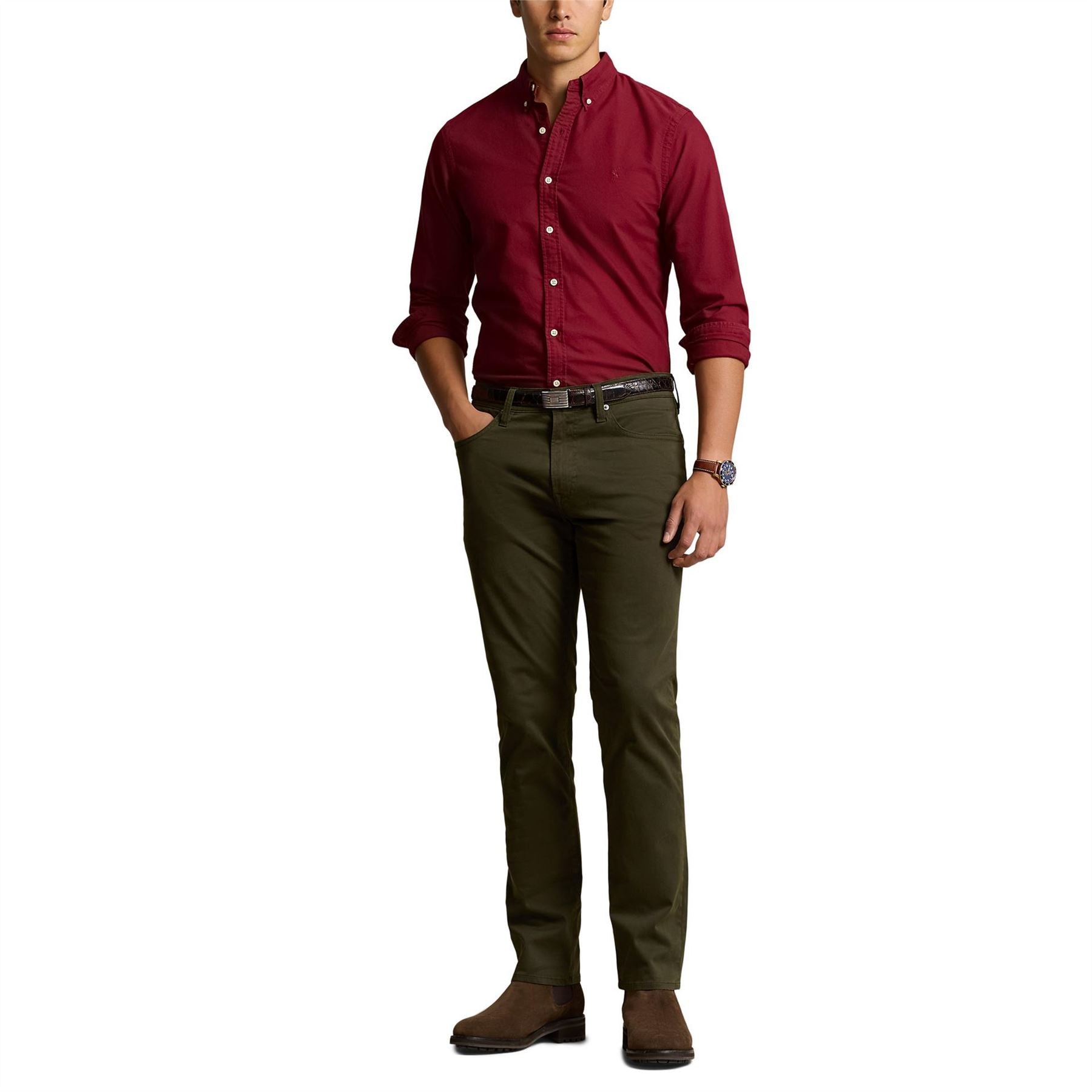 Polo Ralph Lauren Slim Fit Oxford Long Sleeve Shirt