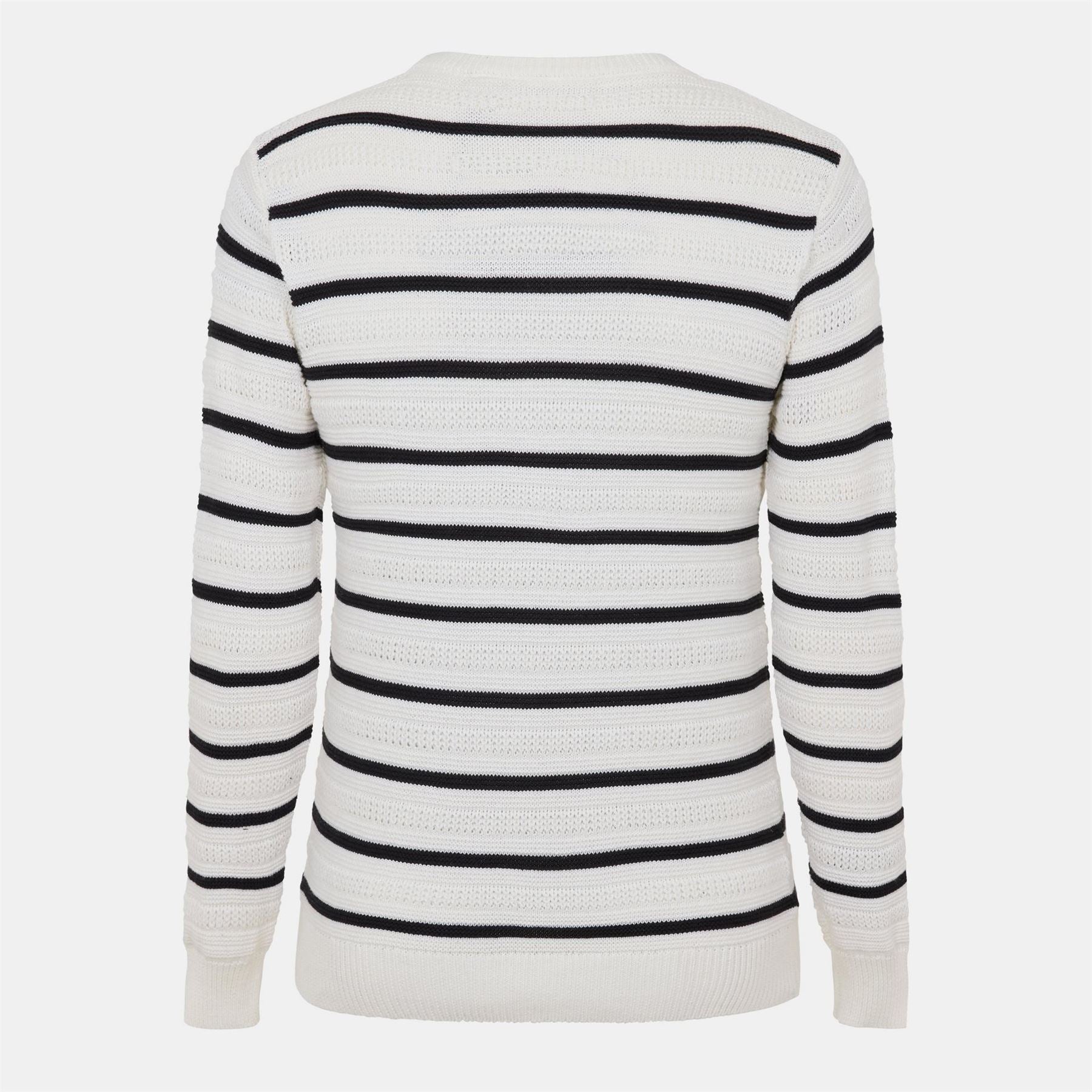 Brave Soul Neck Striped Jumper