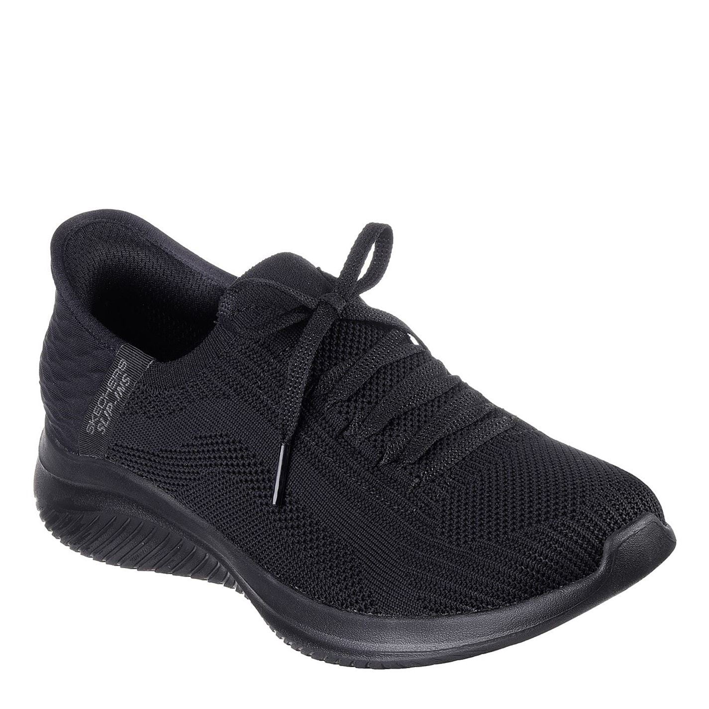 Skechers Low Top Ribbed Flat Heel Sneakers