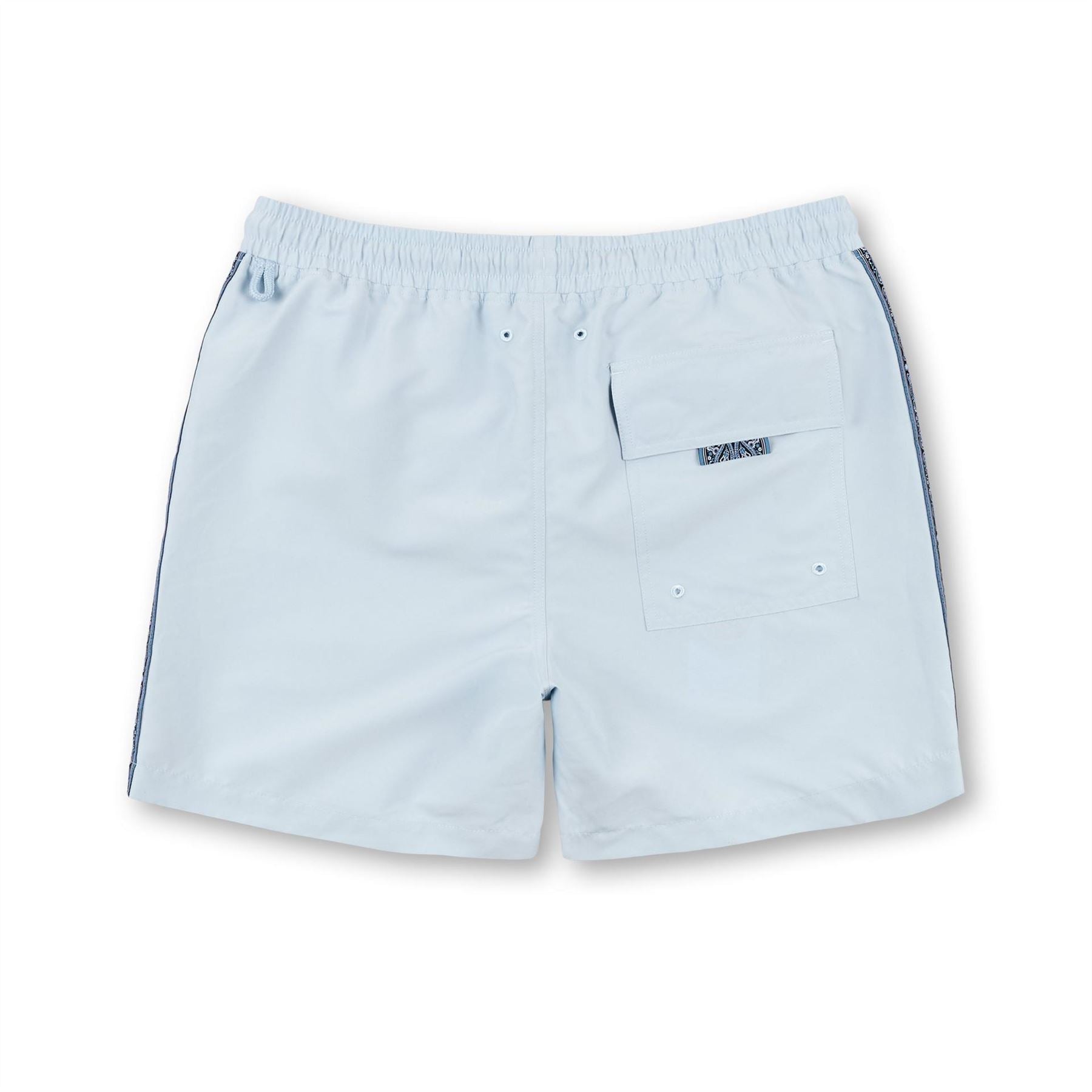 Pretty Green Eclipse Paisley Patterned Swim Shorts