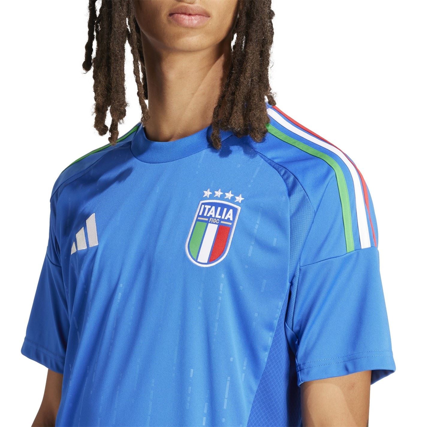 adidas Mens Italy Home Shirt 2024