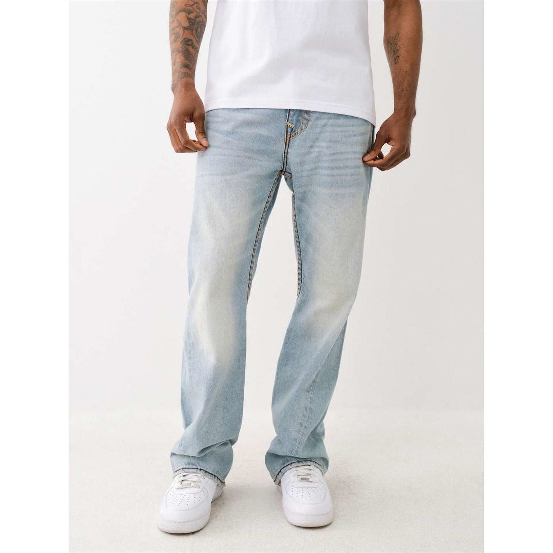 True Religion Super Twisted Flared Jeans