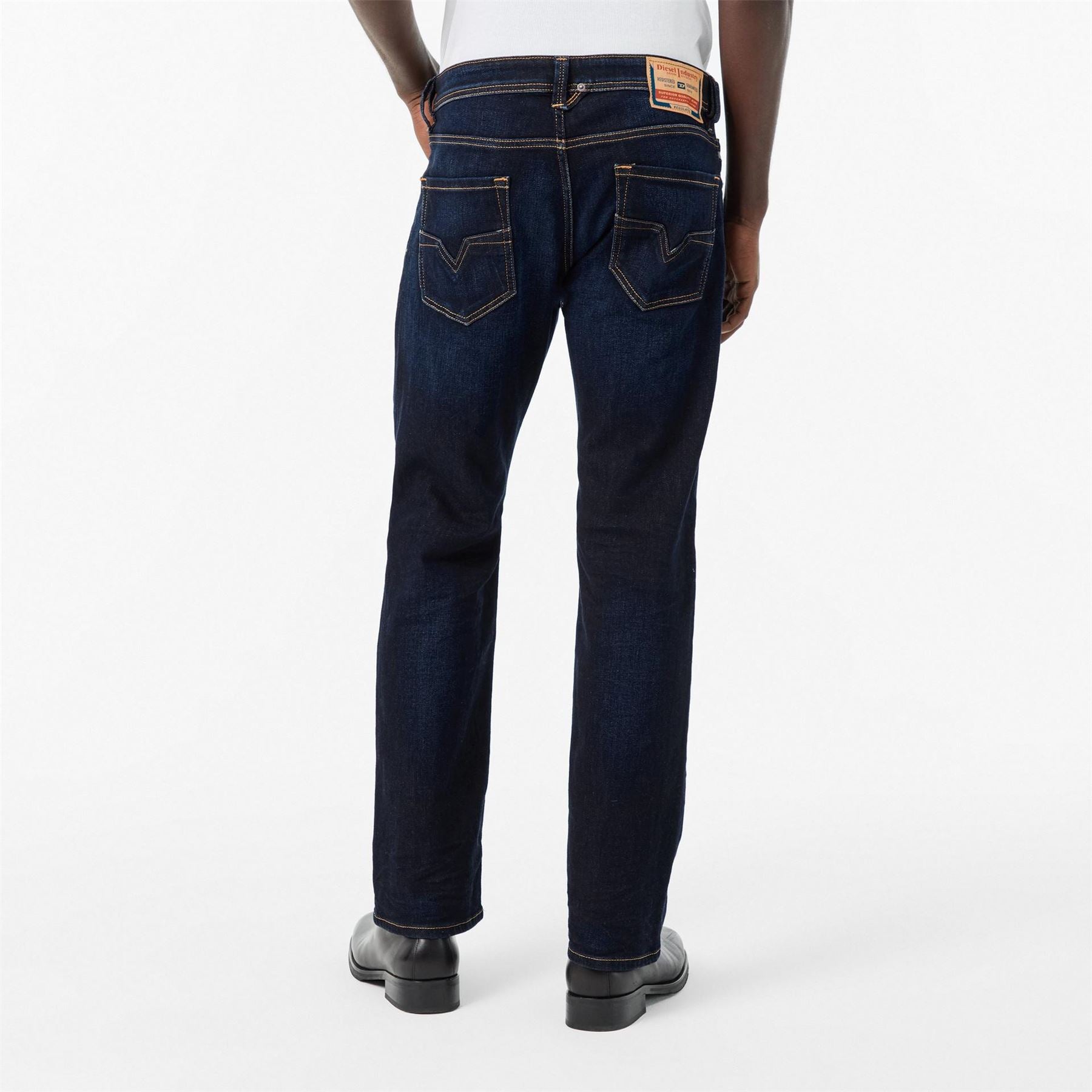 Diesel Larkee Five Pocket Straight Leg Jeans