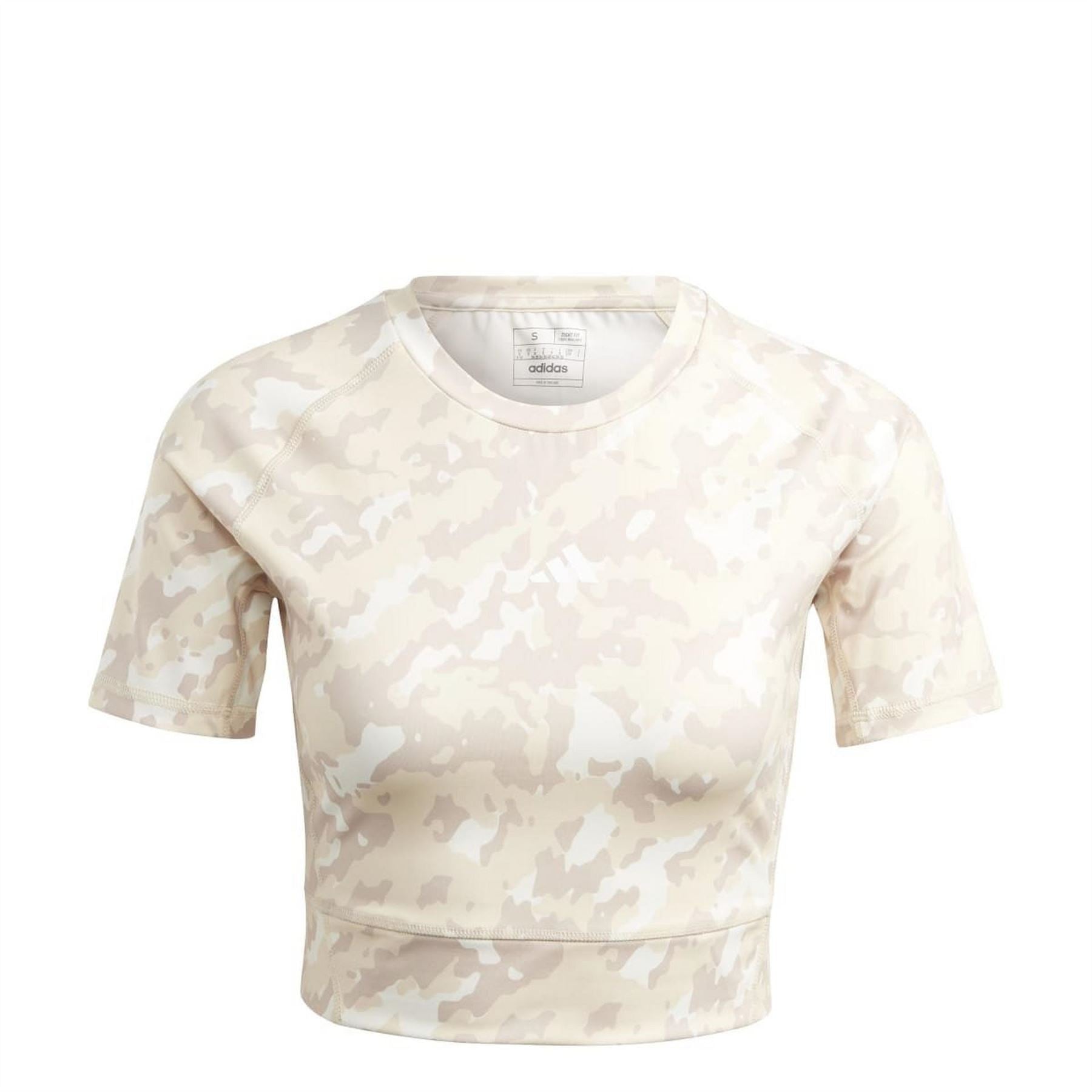 adidas Camo Print Training T-Shirt