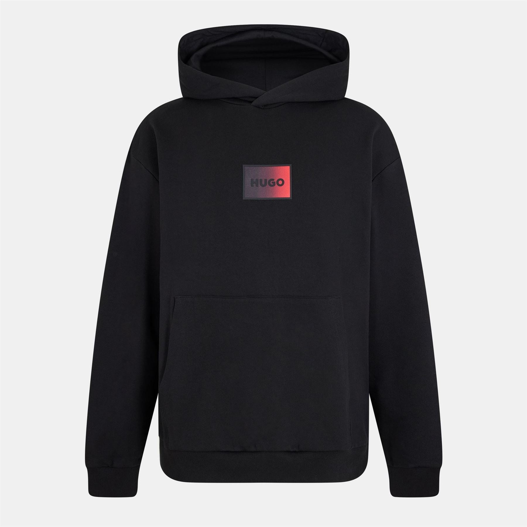 Hugo Hooded Neck Drop Shoulder Sweatshirt