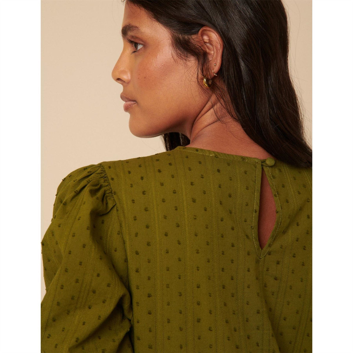 Nobodys Child Betty Crew Neck Midi Tiered Dress