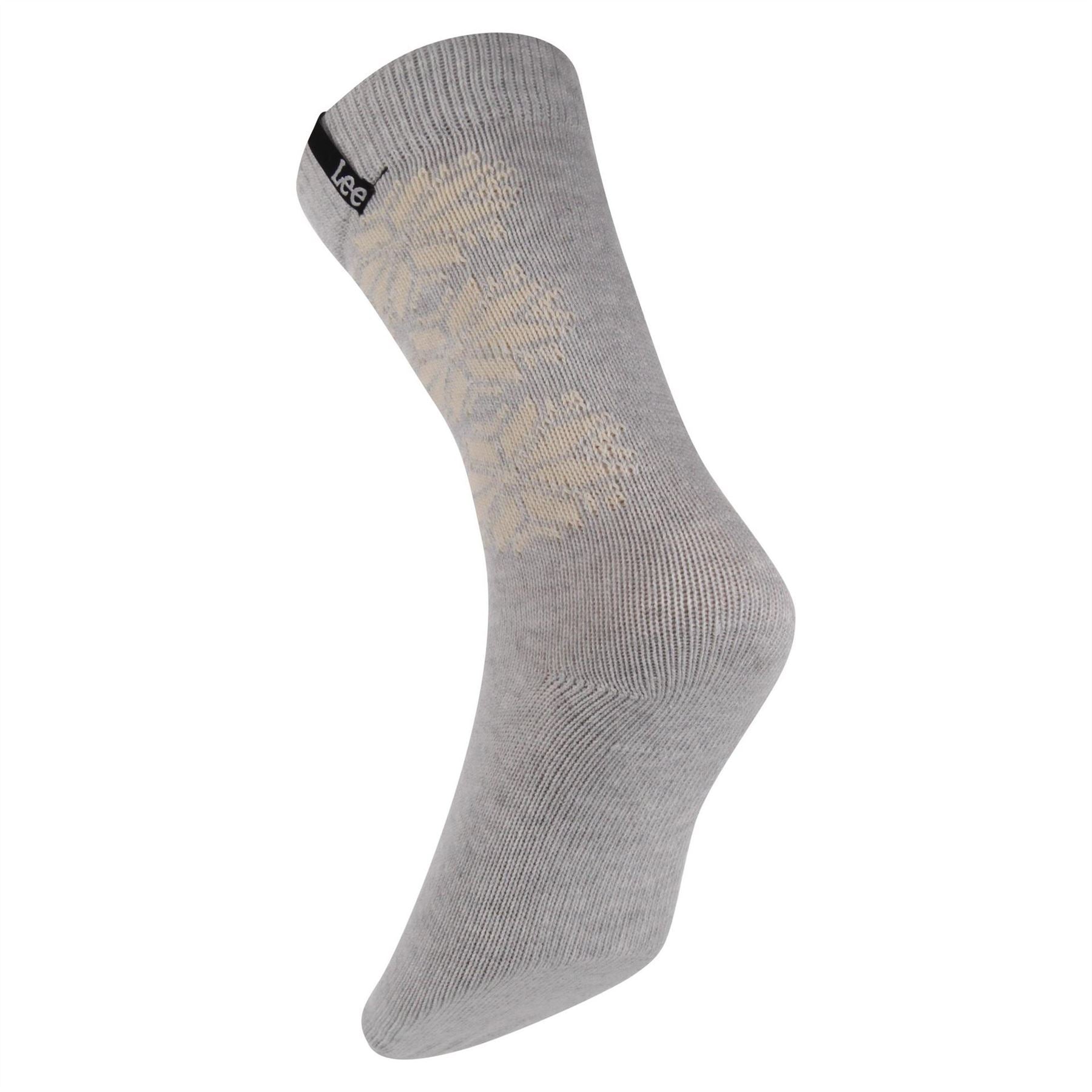 Lee Womens 2 Pack Boot Socks