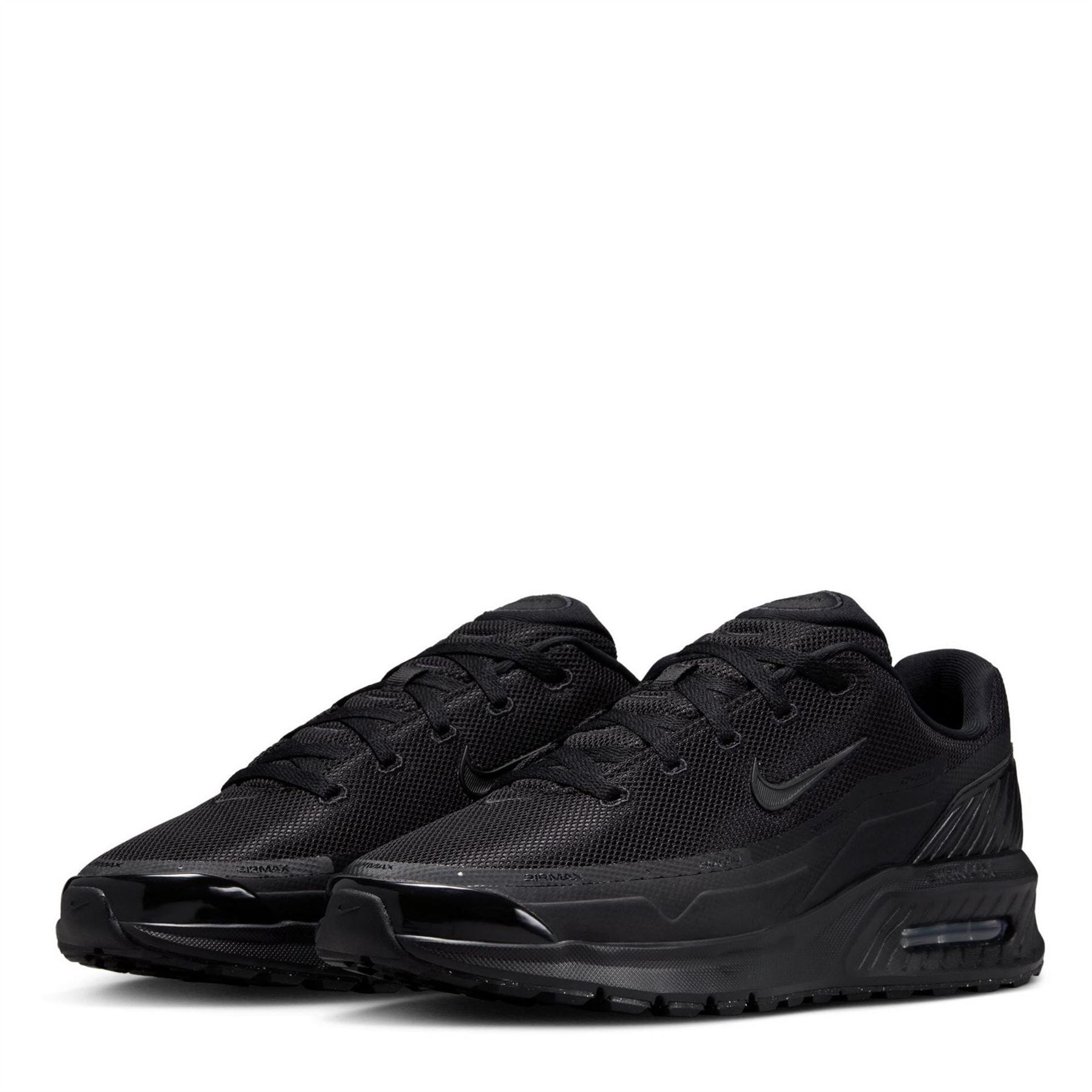 Nike Air Max Low Top Round Toe Flat Heel Sneakers