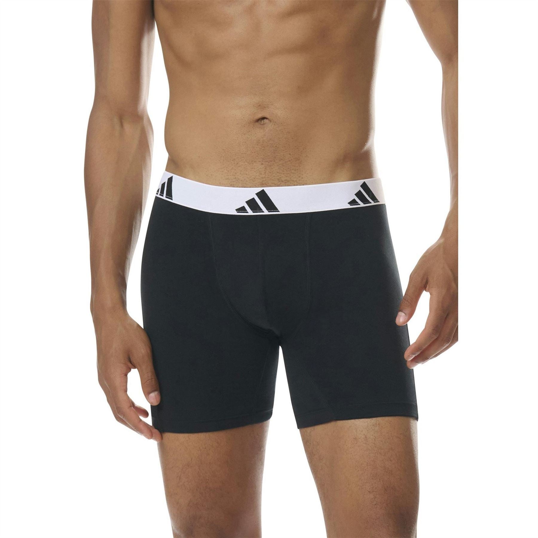 adidas Flex Cotton Boxer Brief (3pk)