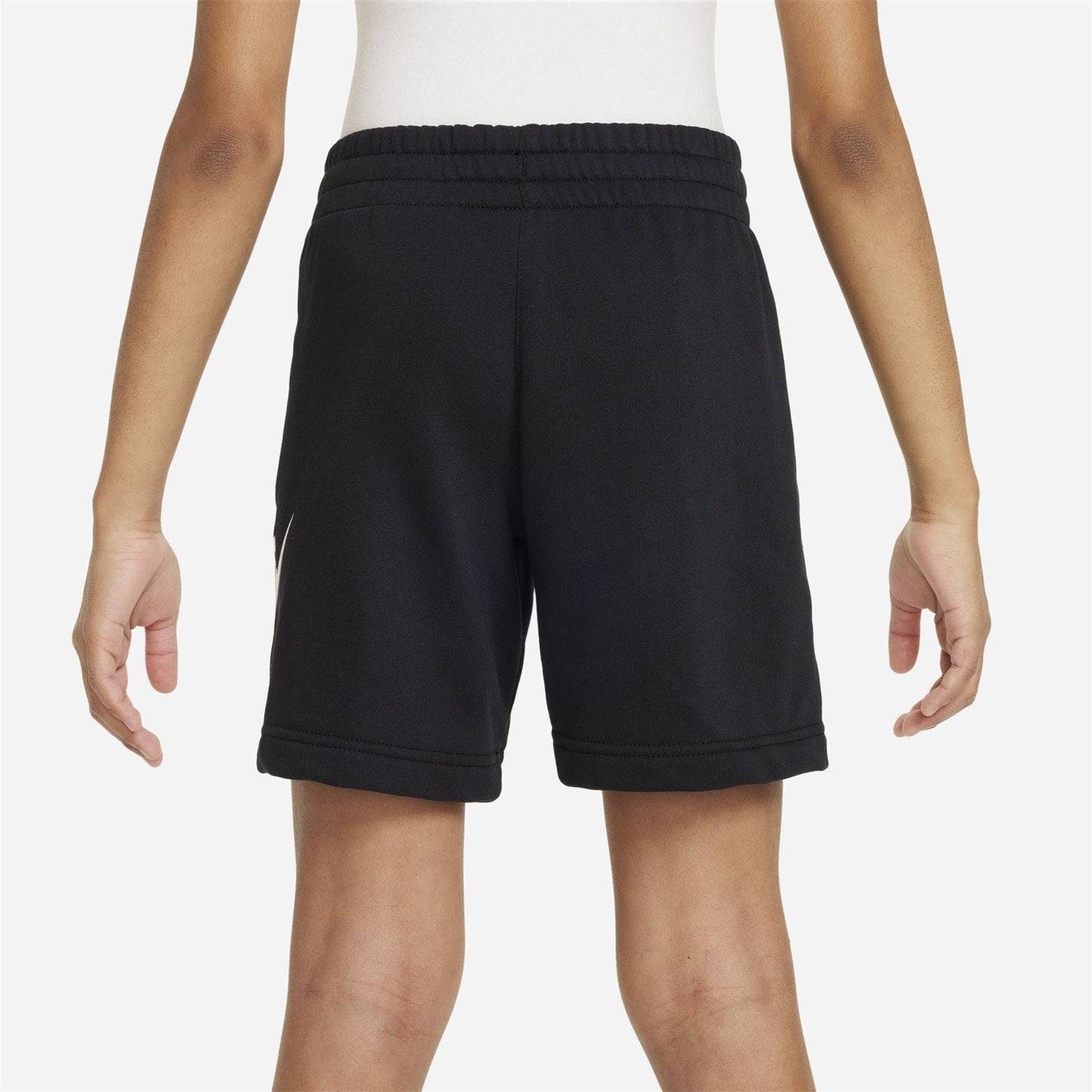 Nike Hybrid Bold Logo Sweat Shorts with Elasticated Waistband
