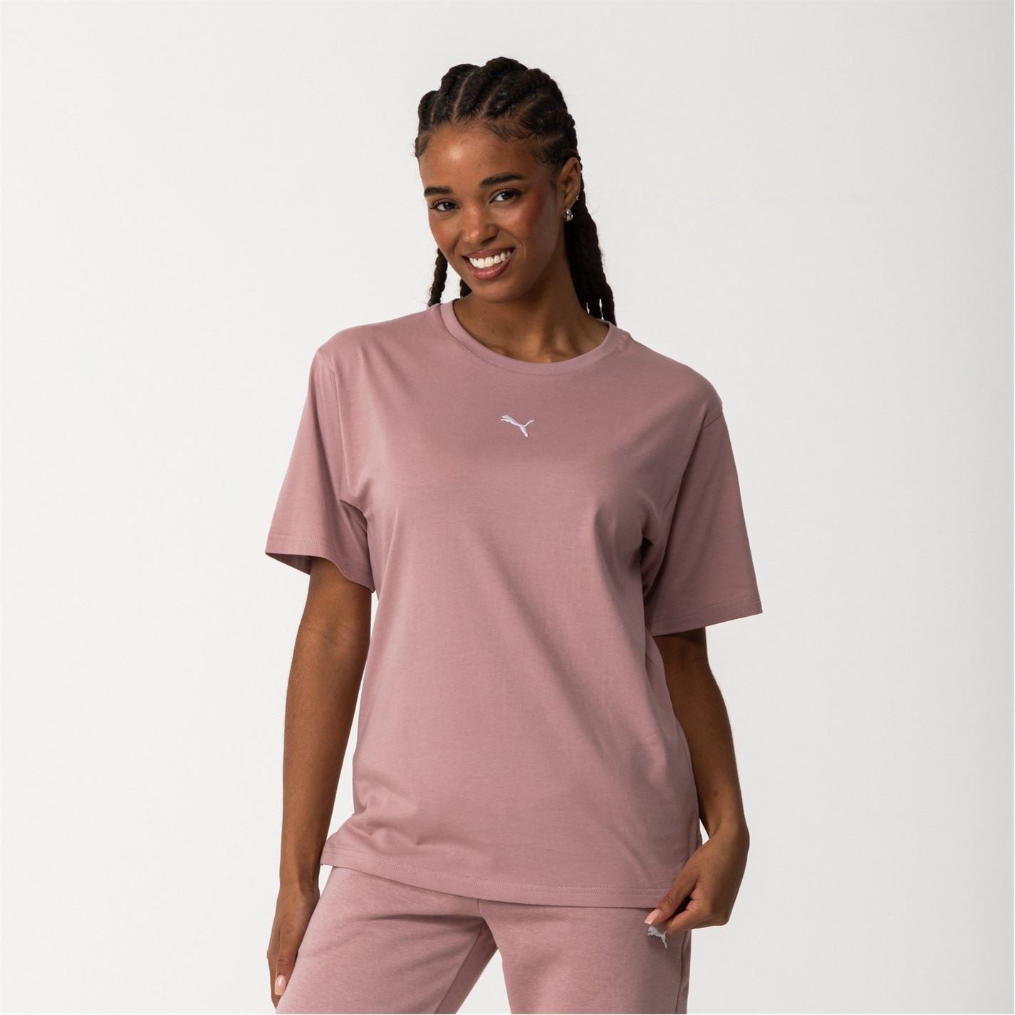 Puma Cat Graphic Oversize Fit T-Shirt