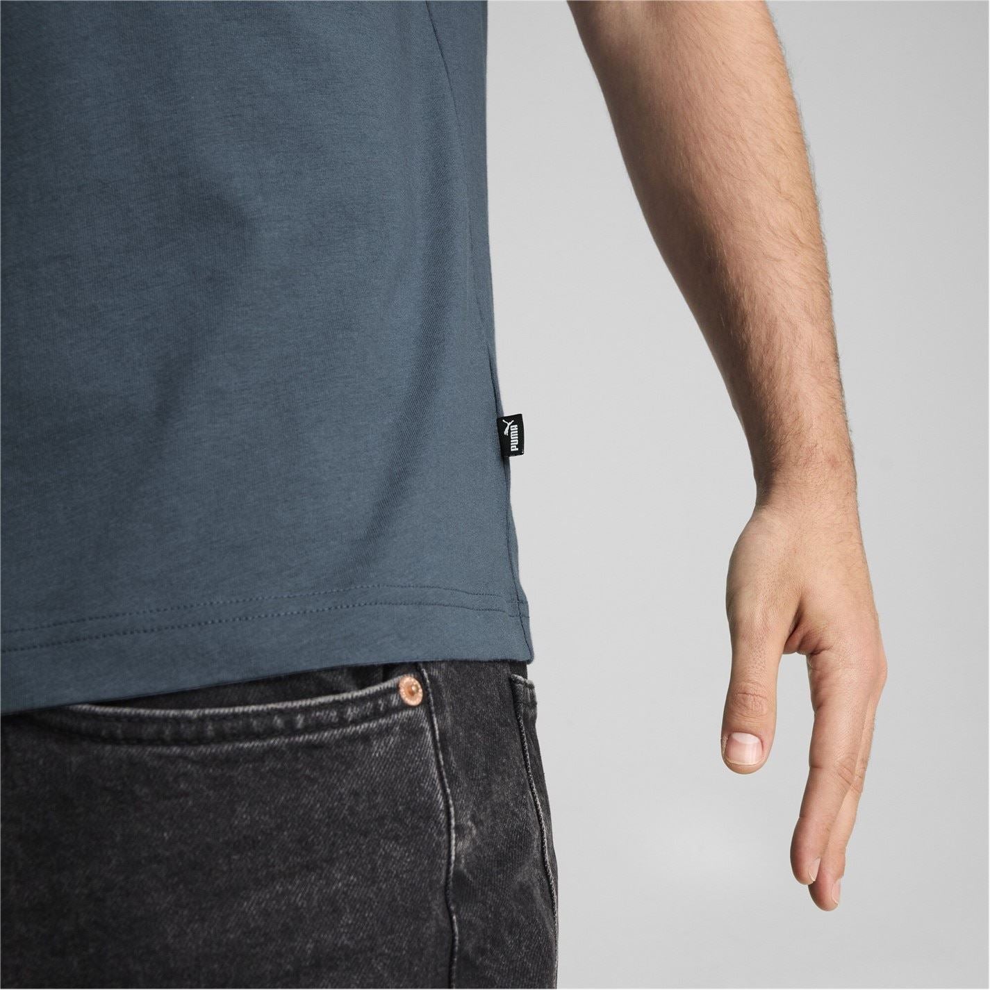 Puma Ess Logo Crew Neck Short Sleeve T-Shirt