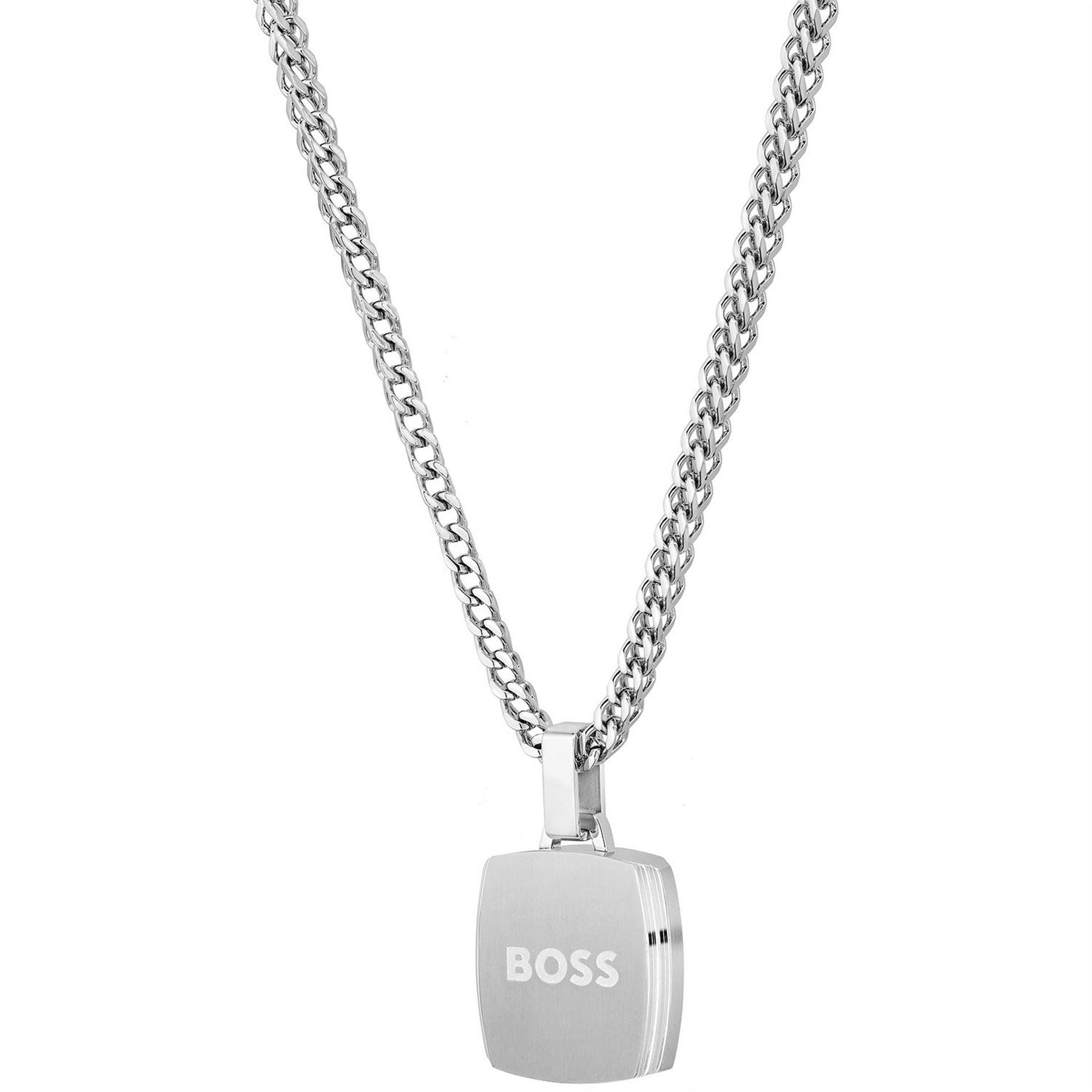 Boss Odell Black Onyx Pendant Necklace