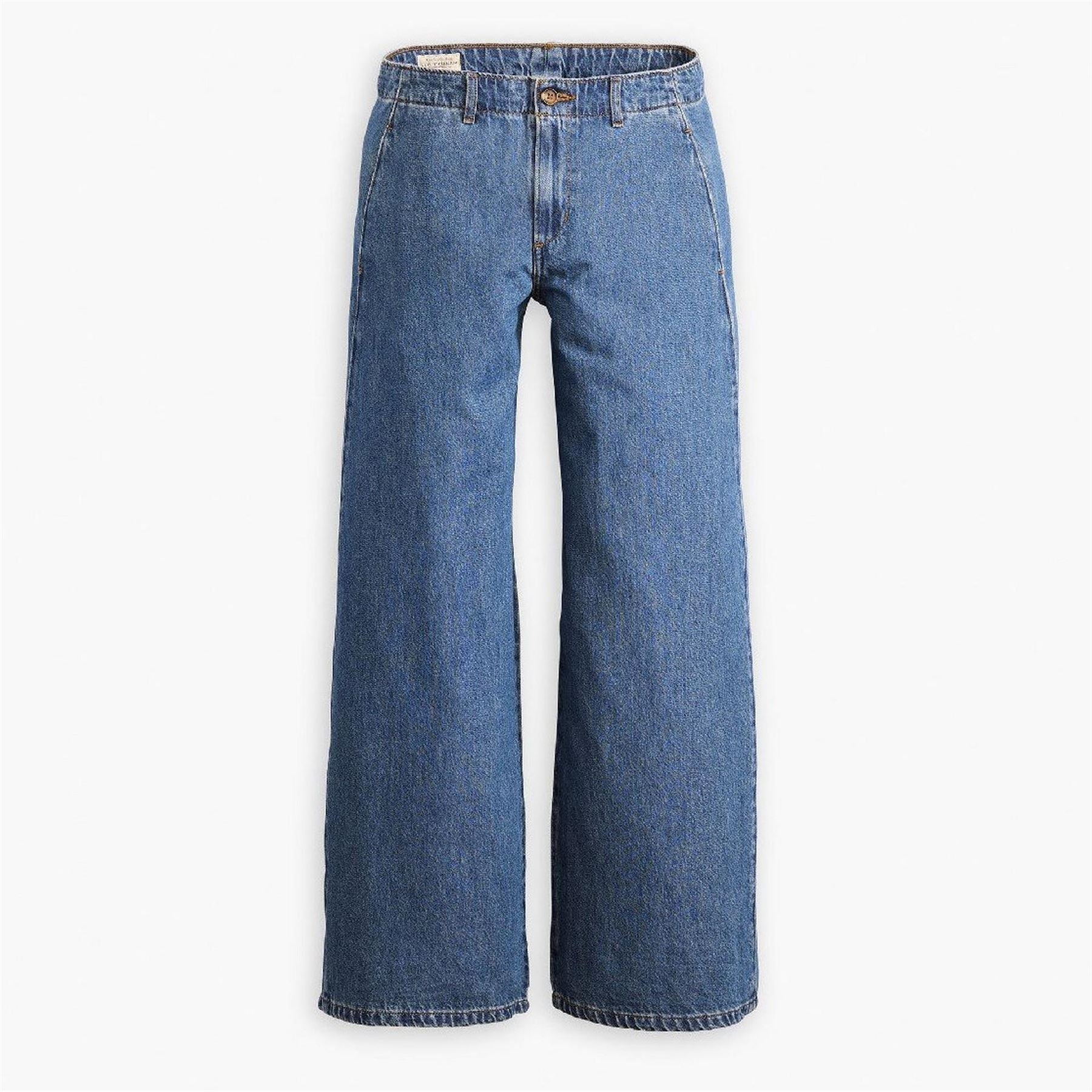 Levis Big Yikes Solid Patterned Wide Leg Chinos