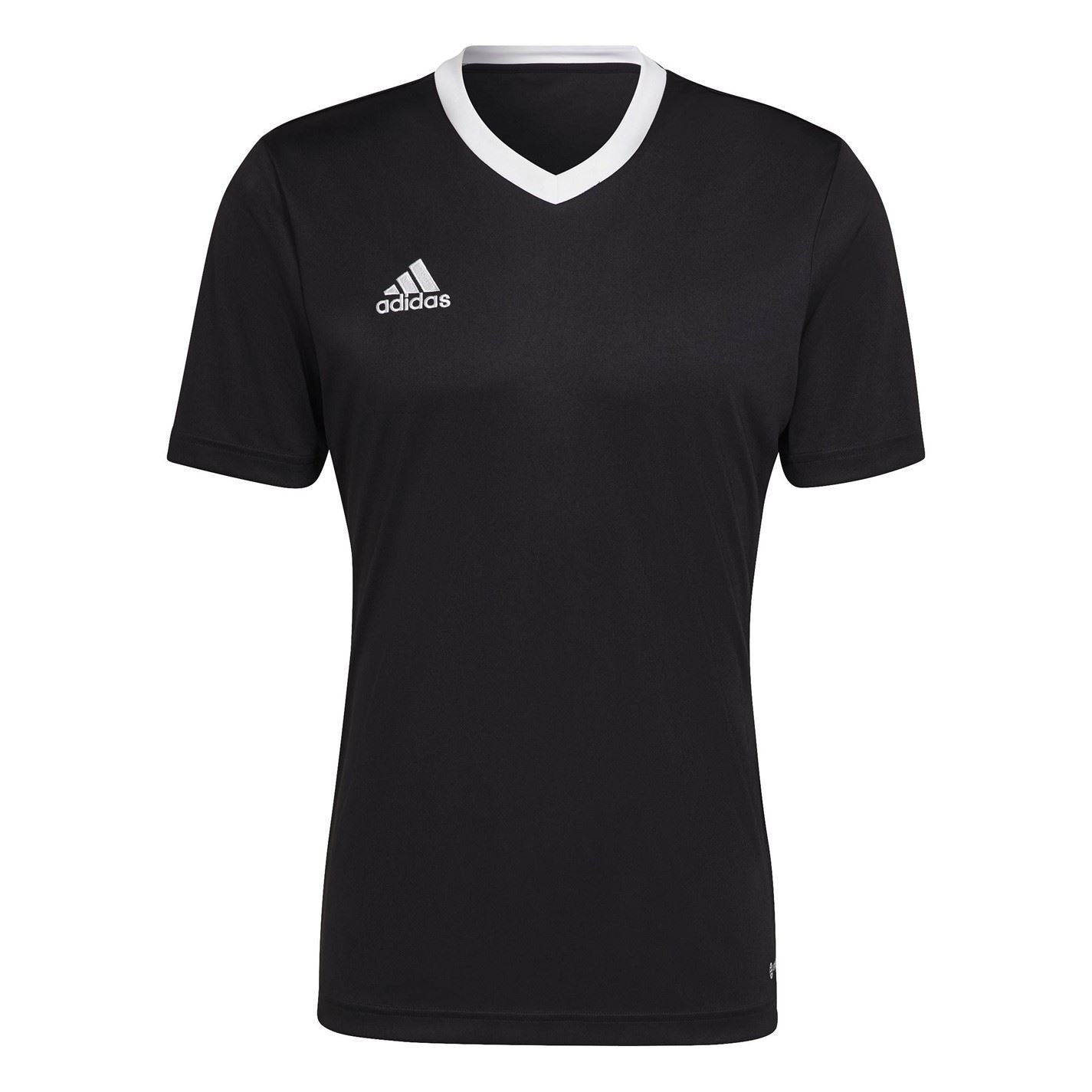 adidas Mens Entrada 22 Short Sleeve Jersey Top