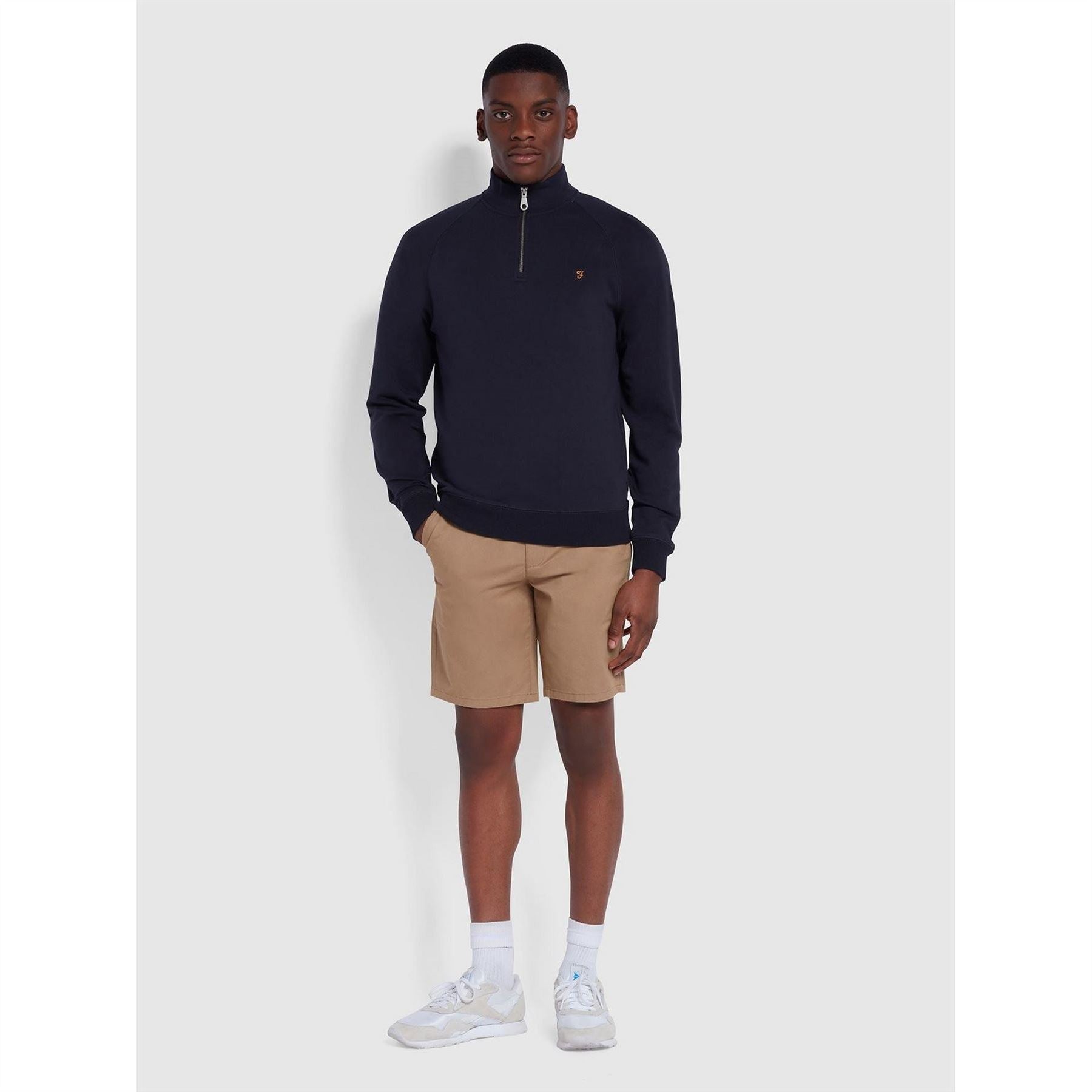 Farah Hawk Twill Chino Shorts