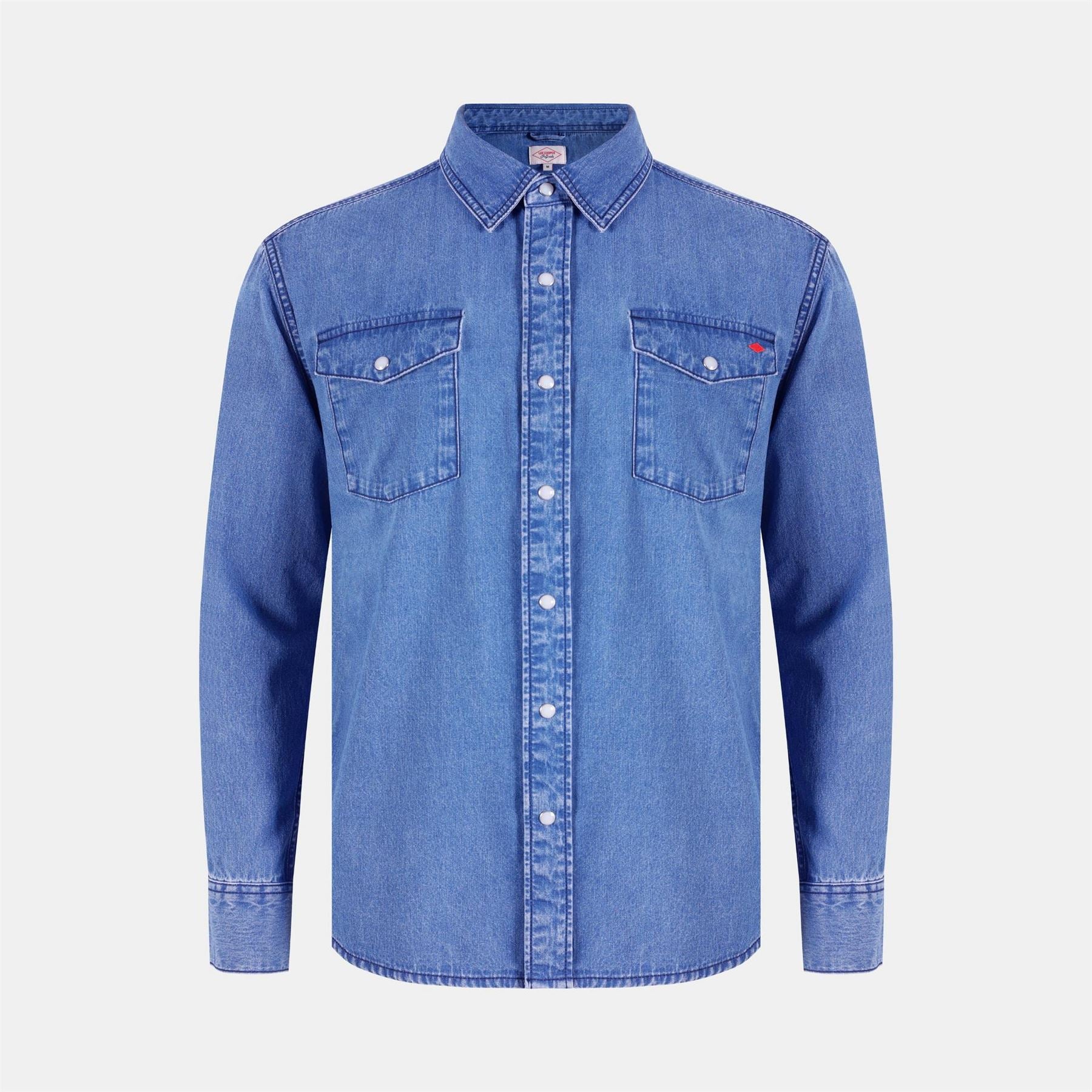 Lee Cooper Denim Shirt Collar Long Sleeve Shirt