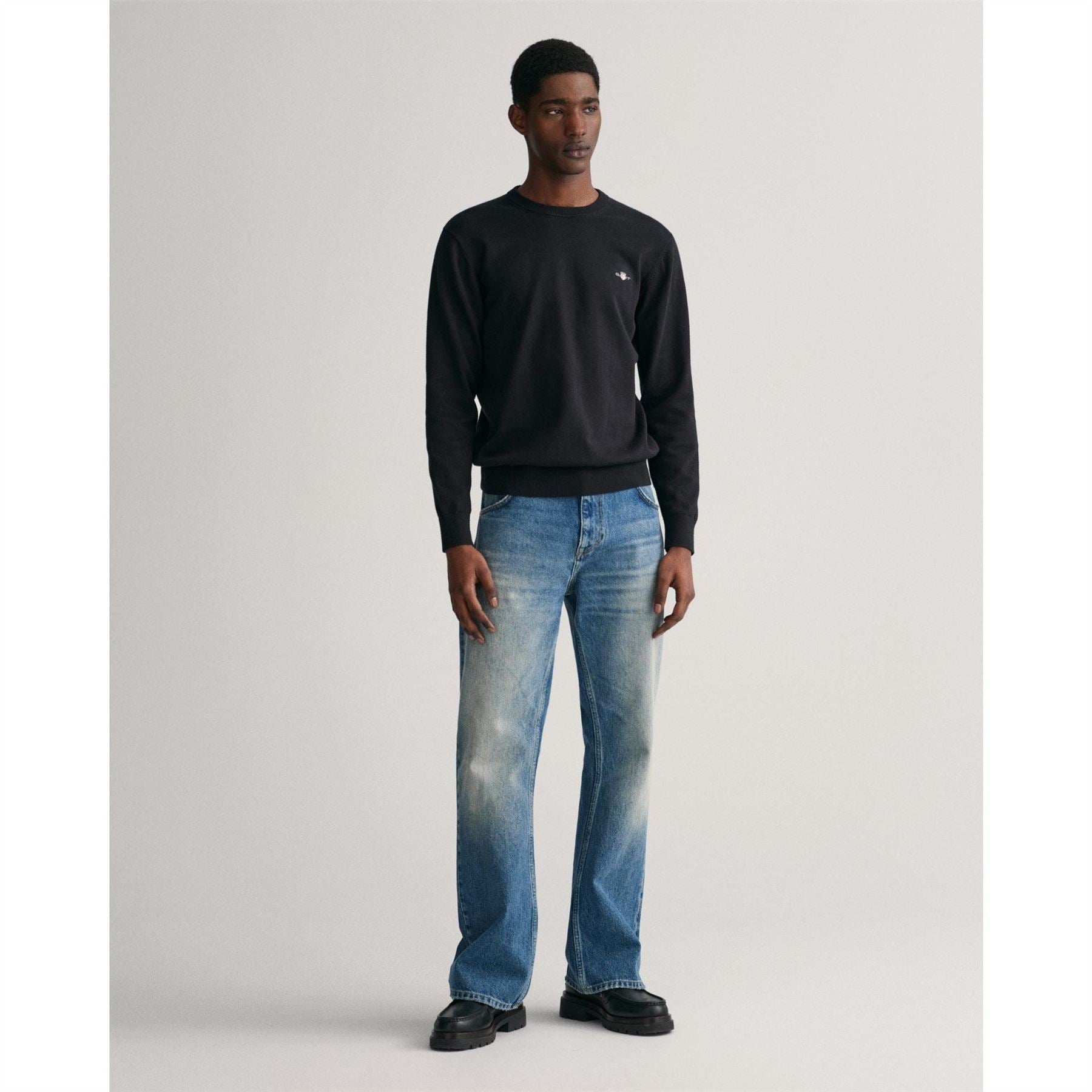 Gant Cotton Crew Neck Sweater
