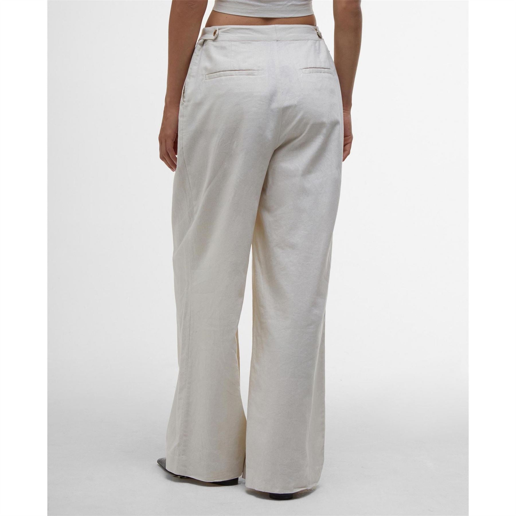 Barbour International Wide Leg Trousers