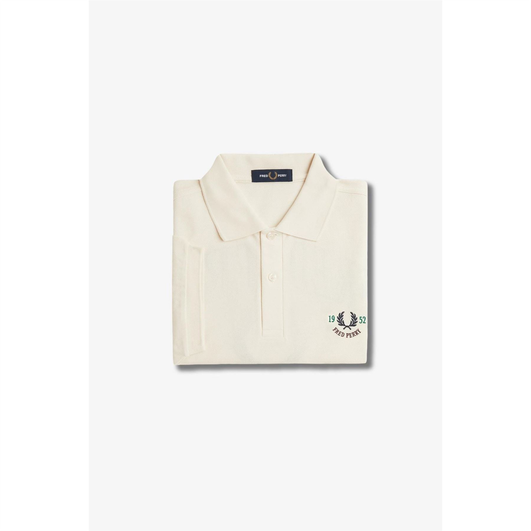 Fred Perry Club Back Print Short Sleeve Polo Shirt