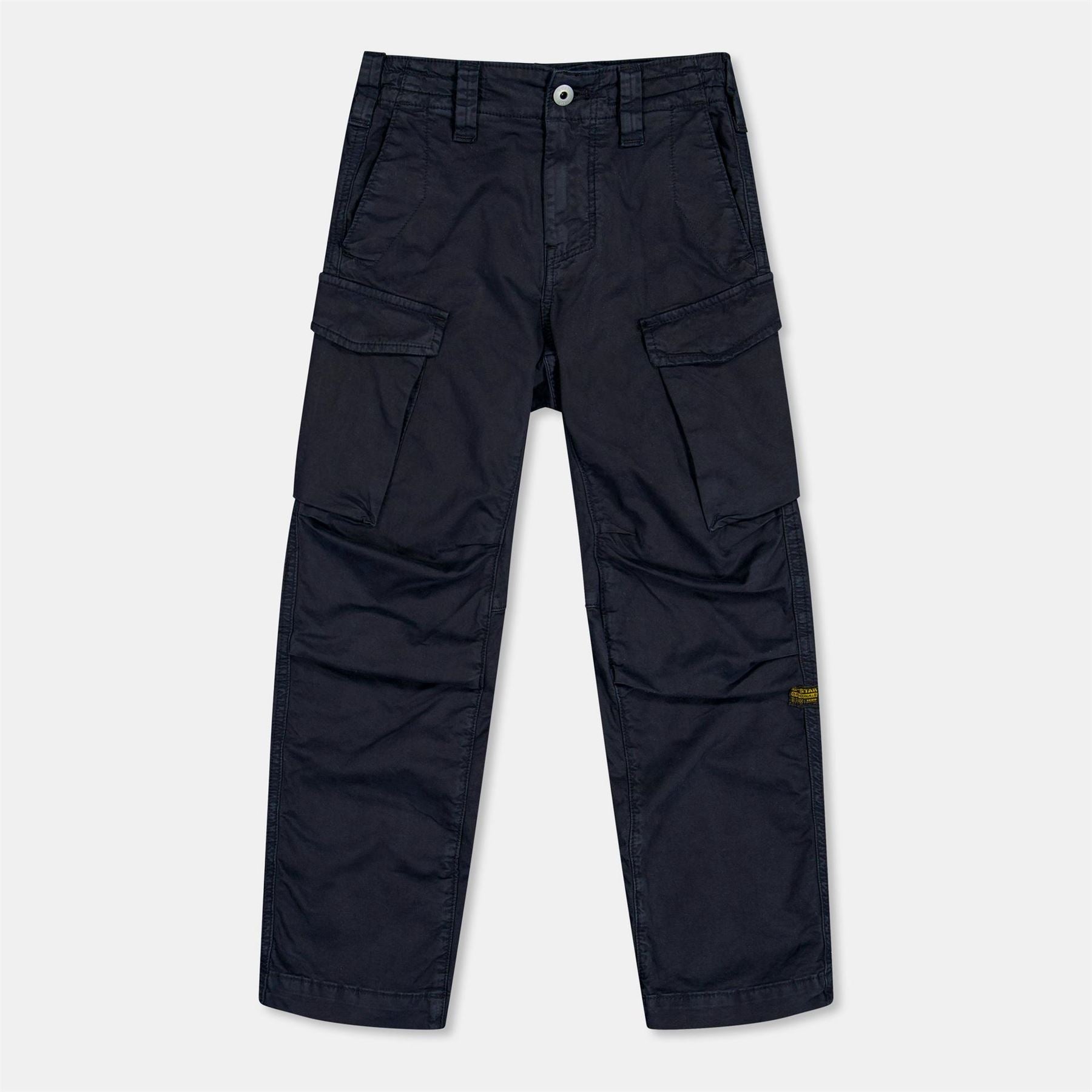 G Star Solid Straight Cargo Trousers