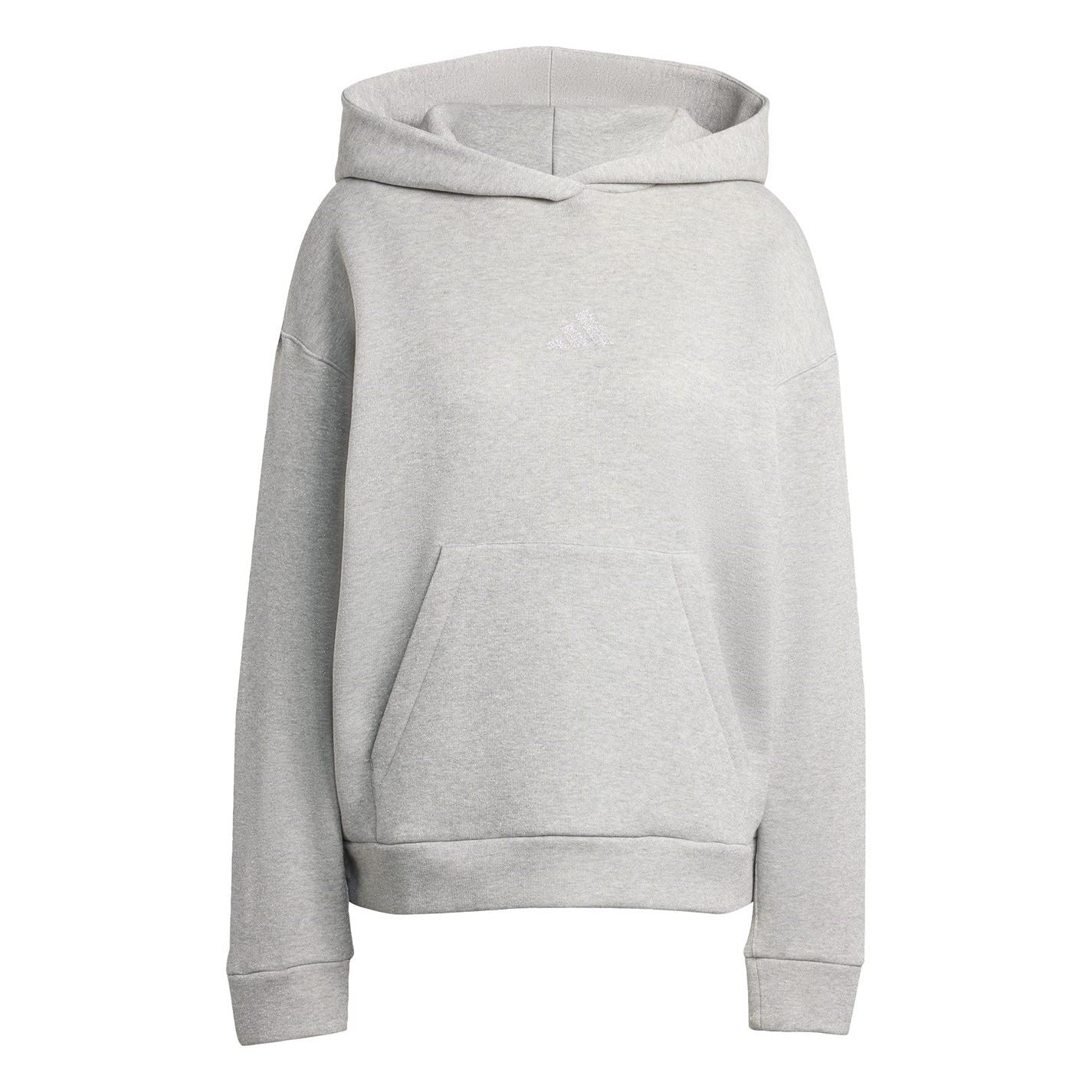 adidas Glitter Hooded Neck Long Sleeve Sweatshirt