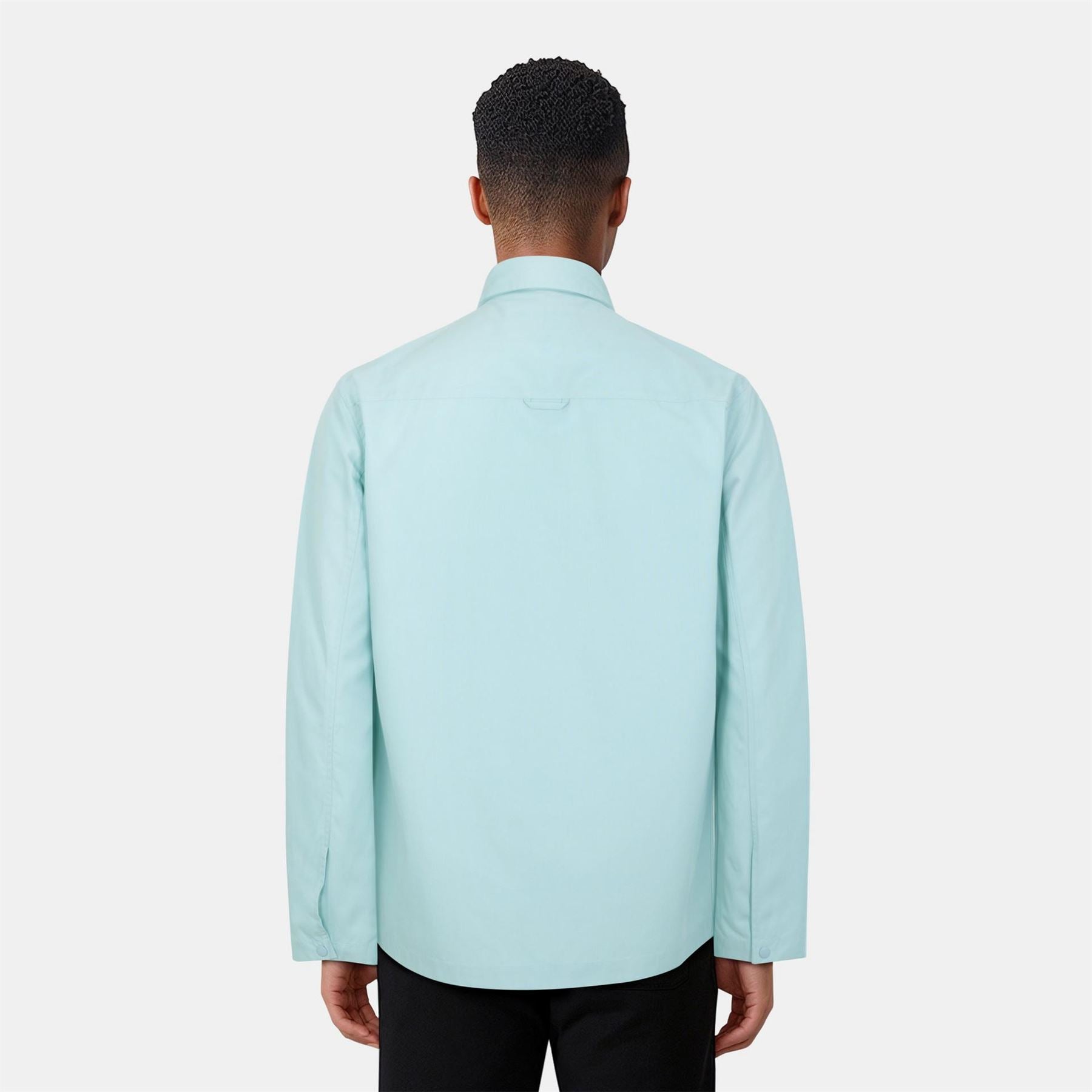 Lyle and Scott Cotton Long Sleeve Zip Overshirt