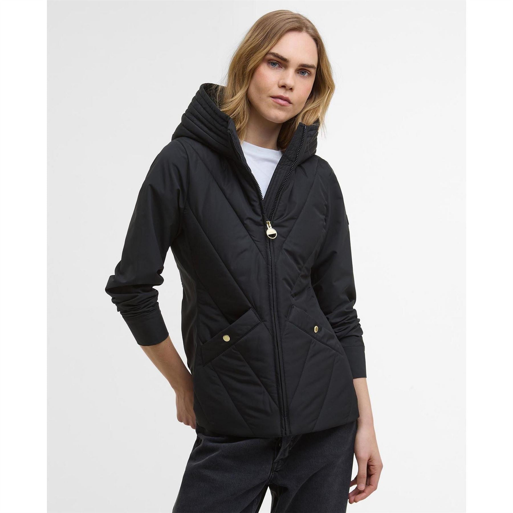 Barbour International Quilted Sweatshirt