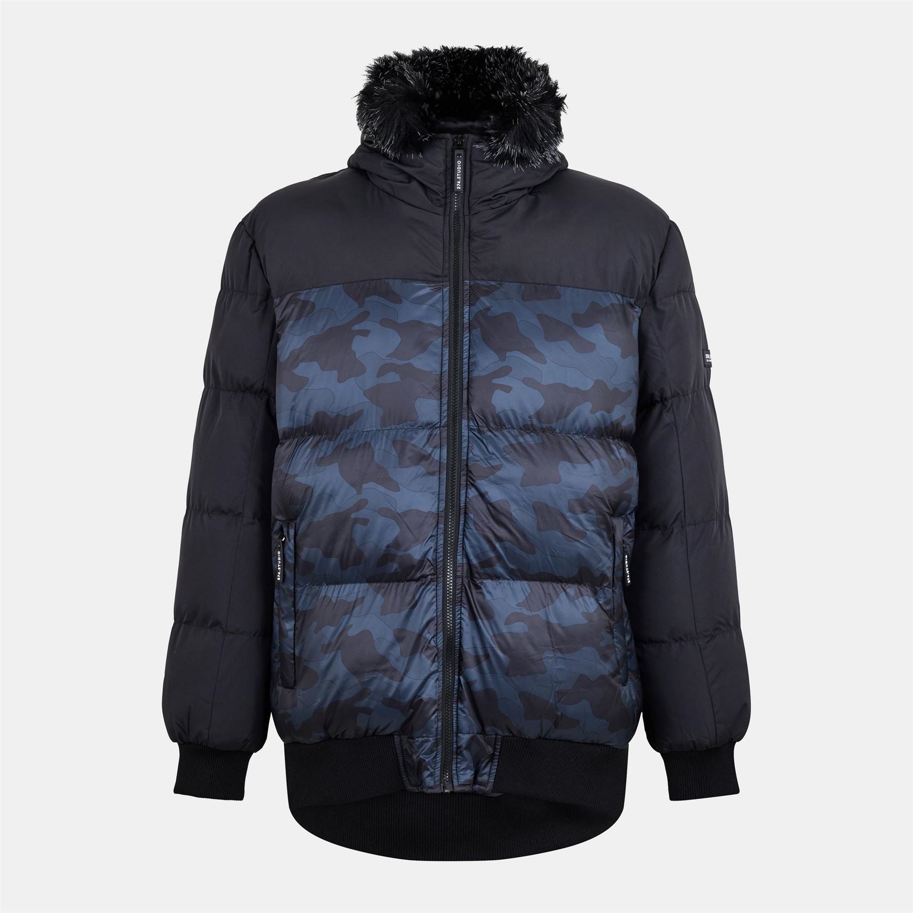 274 Studio Stu Black Out Puffer Jacket