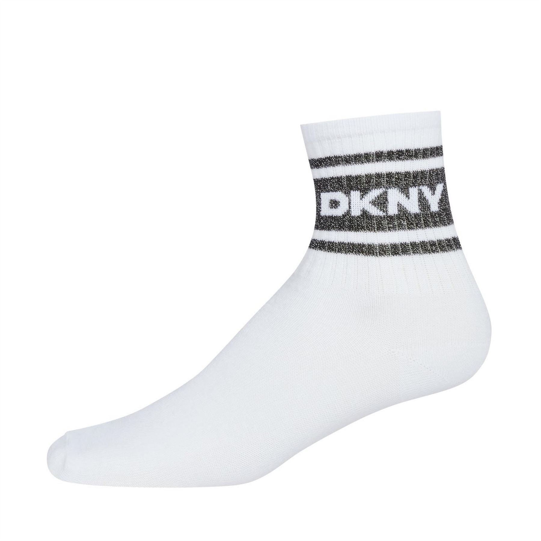 DKNY Womens 3 Pack Sport Socks Lyra