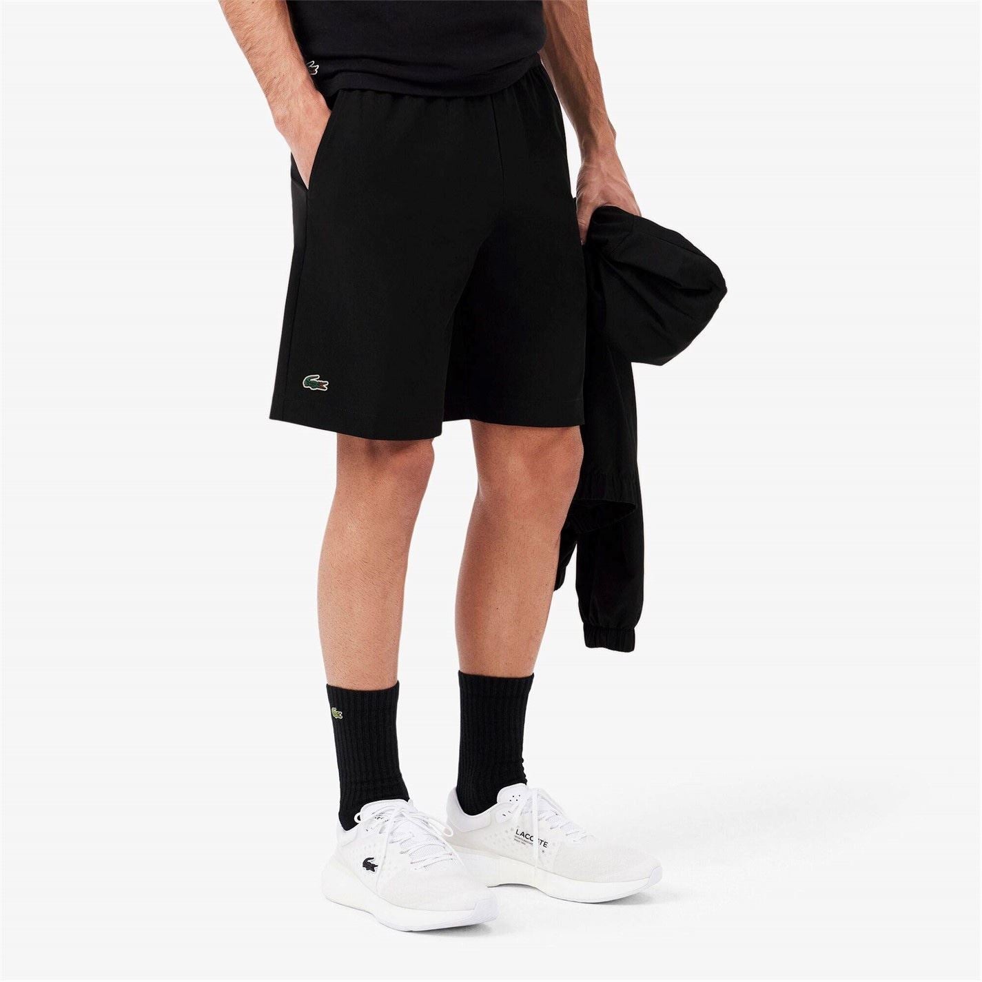 Lacoste Moisture Wicking Stretch Performance Tennis Shorts