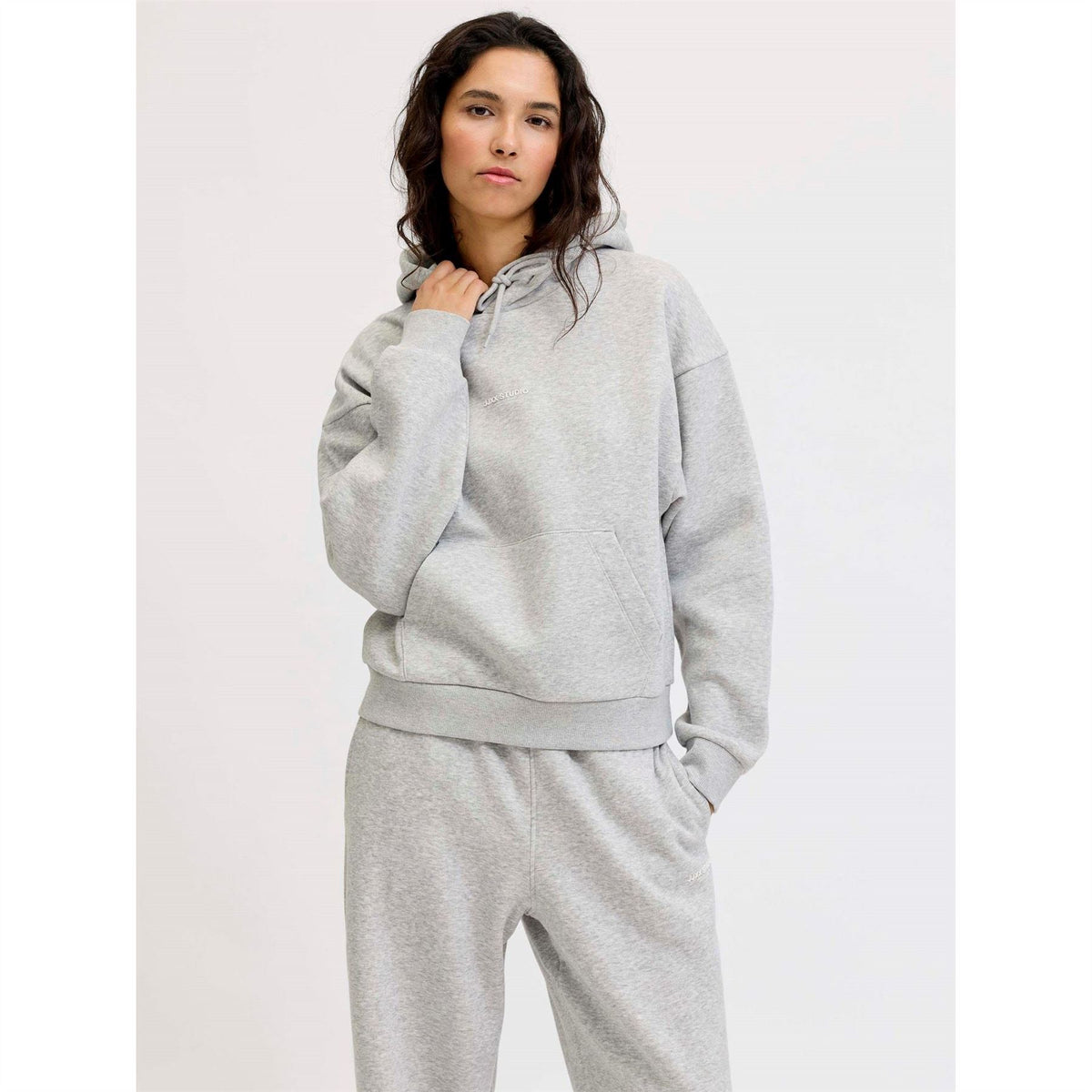 JJXX Vesterbro Hooded Long Sleeve Drop Shoulder Sweatshirt